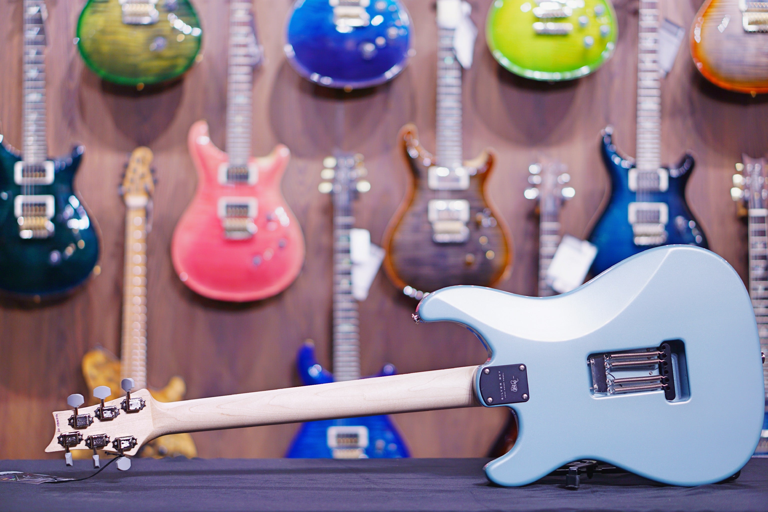 PRS Silver Sky - Polar blue Maple - HIENDGUITAR PRS GUITAR