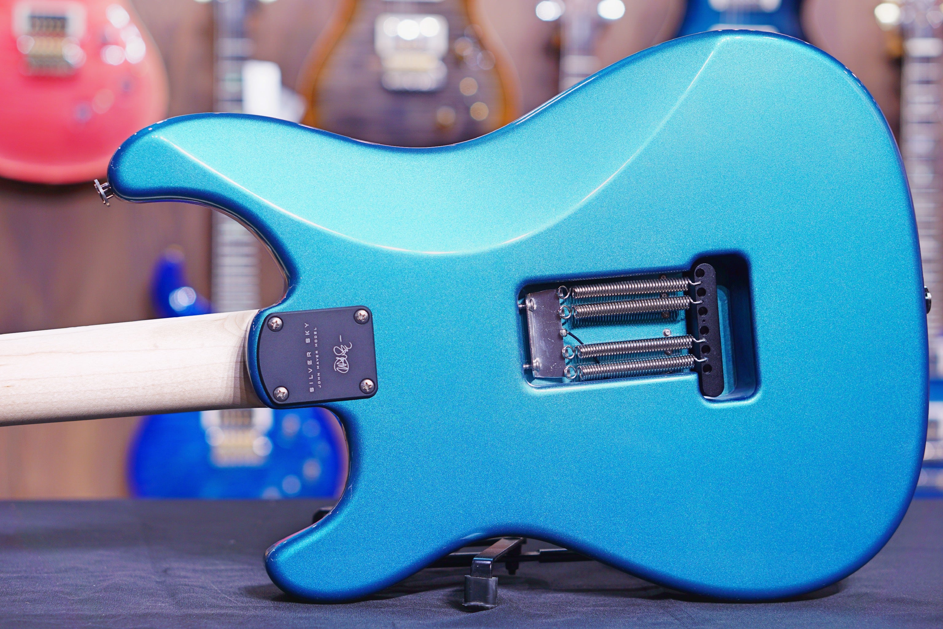 PRS Silver Sky - Dodgem blue Maple - HIENDGUITAR PRS GUITAR