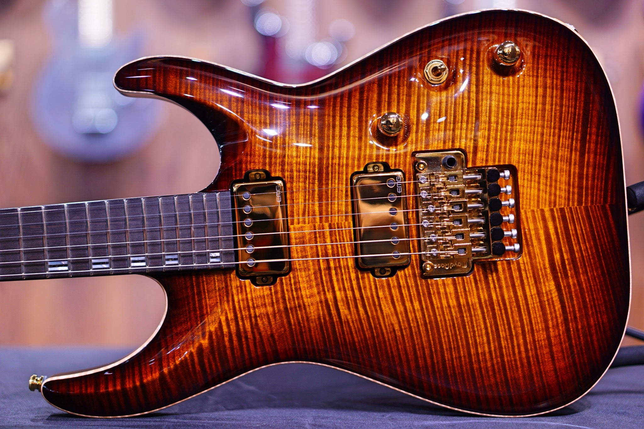 ESP Horizon FR CTM antique brown sunburst E9631212 - HIENDGUITAR ESP GUITAR