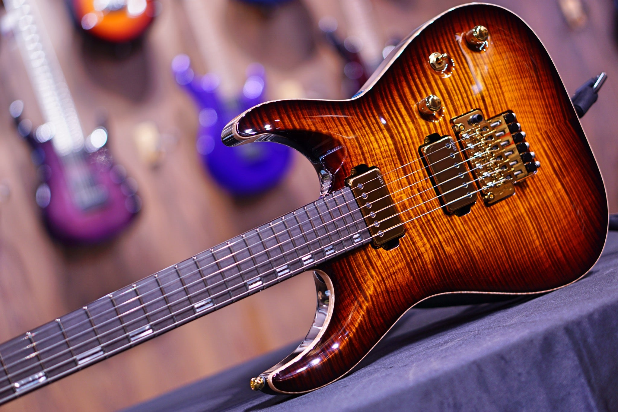 ESP Horizon FR CTM antique brown sunburst E9631212 - HIENDGUITAR ESP GUITAR