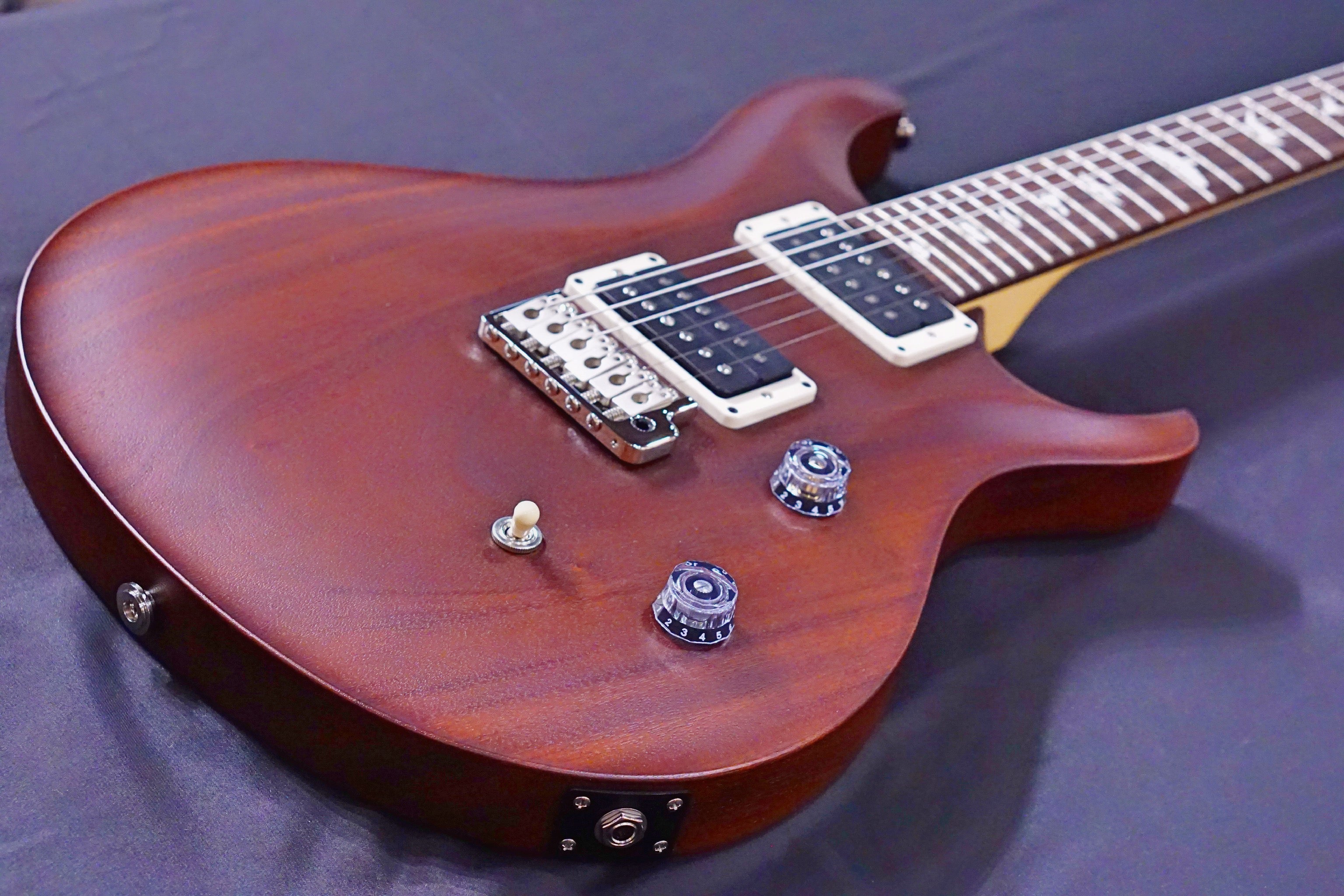 PRS CE24 Standard Satin Vintage Mahogany - HIENDGUITAR PRS GUITAR