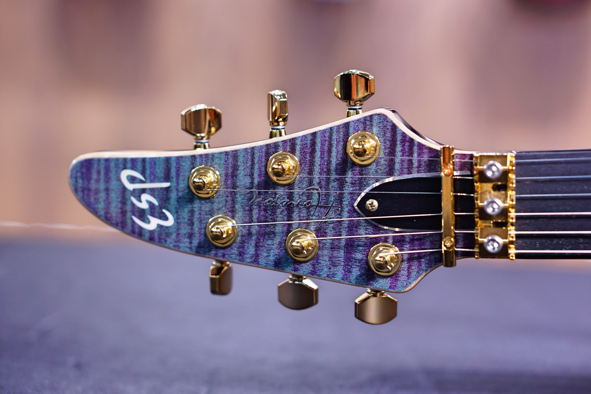 ESP Horizon FR CTM indigo purple E2231212 - HIENDGUITAR ESP GUITAR