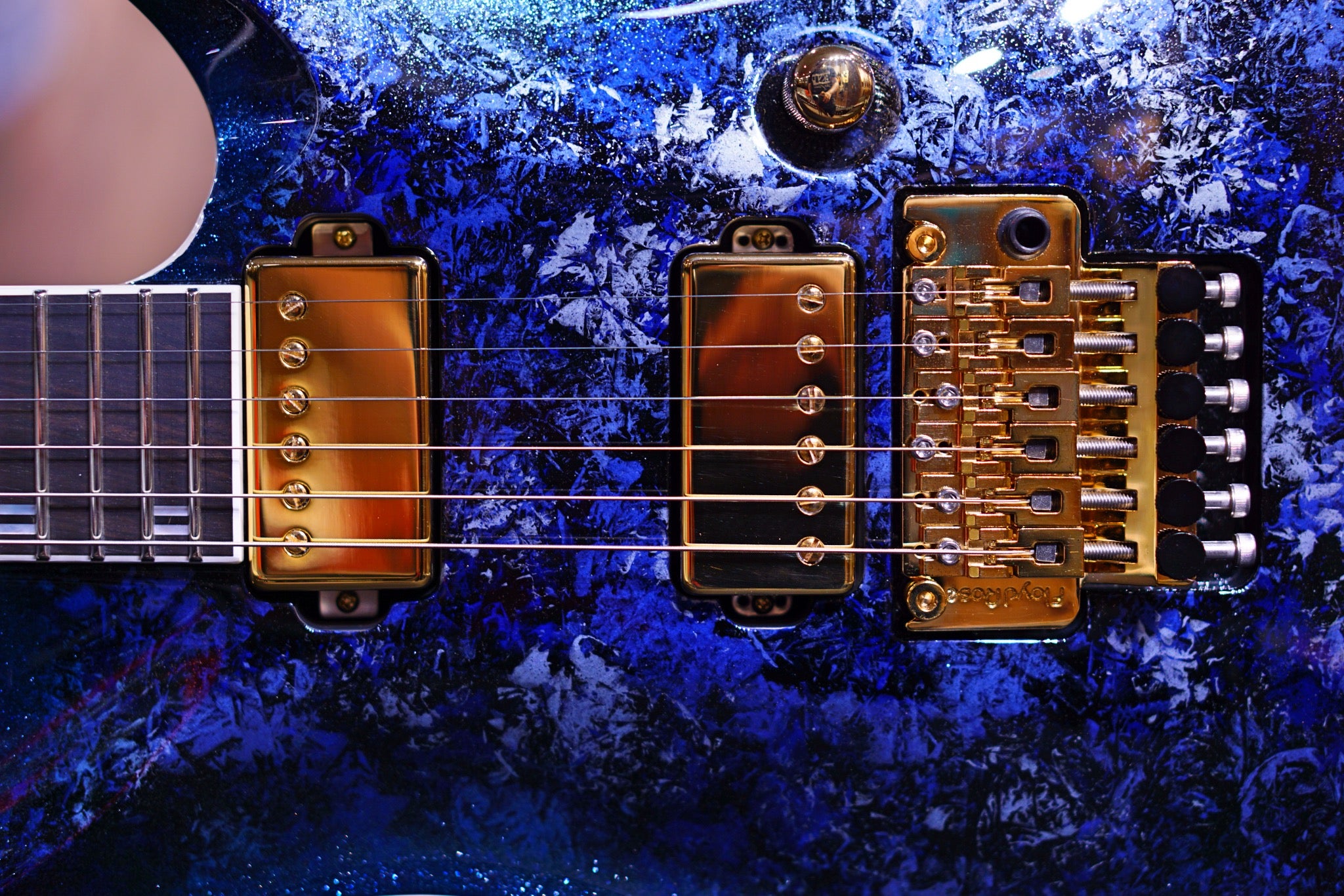 ESP horizon-PT FR Tanzanite gold package E4331212 - HIENDGUITAR ESP GUITAR