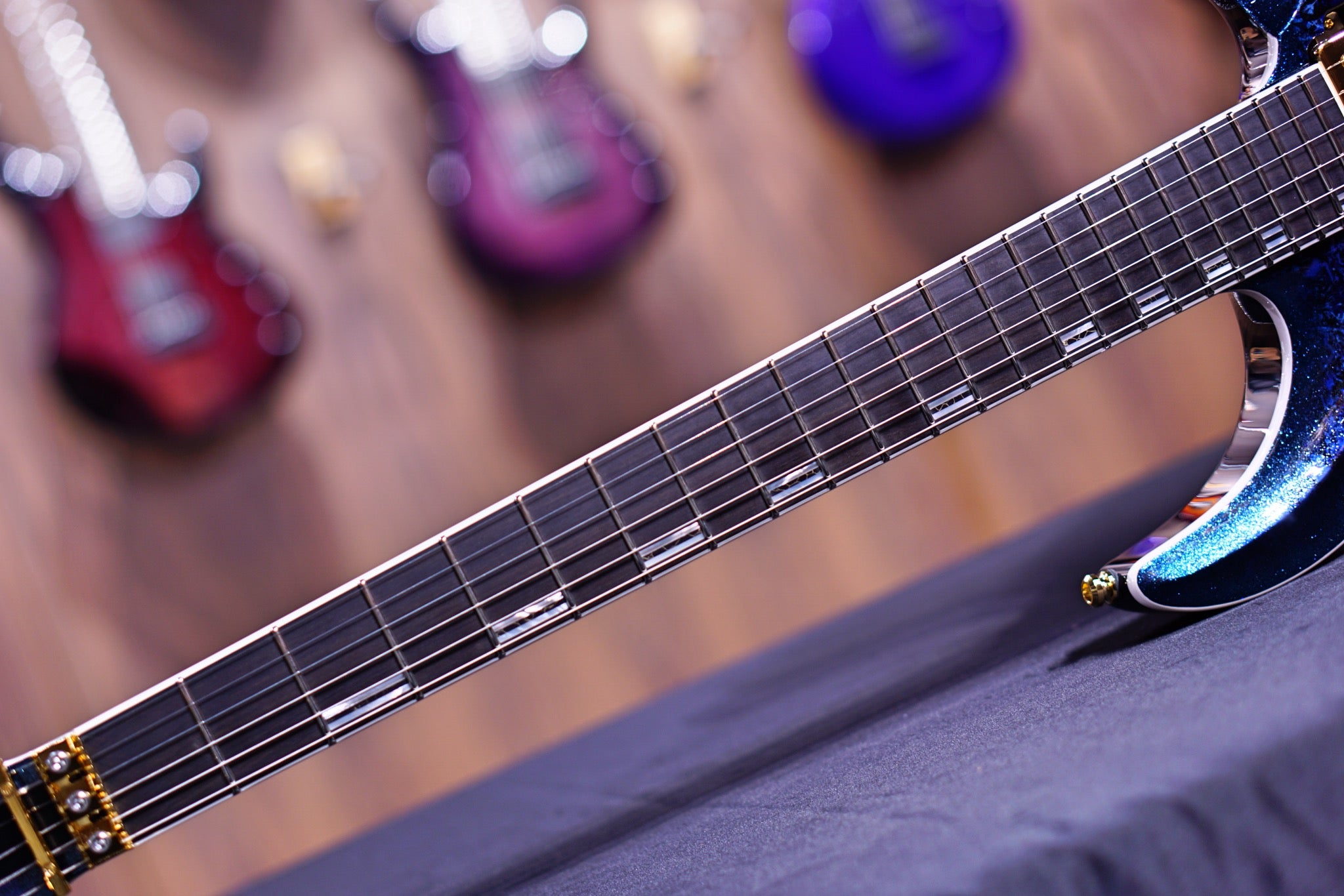 ESP horizon-PT FR Tanzanite gold package E4331212 - HIENDGUITAR ESP GUITAR