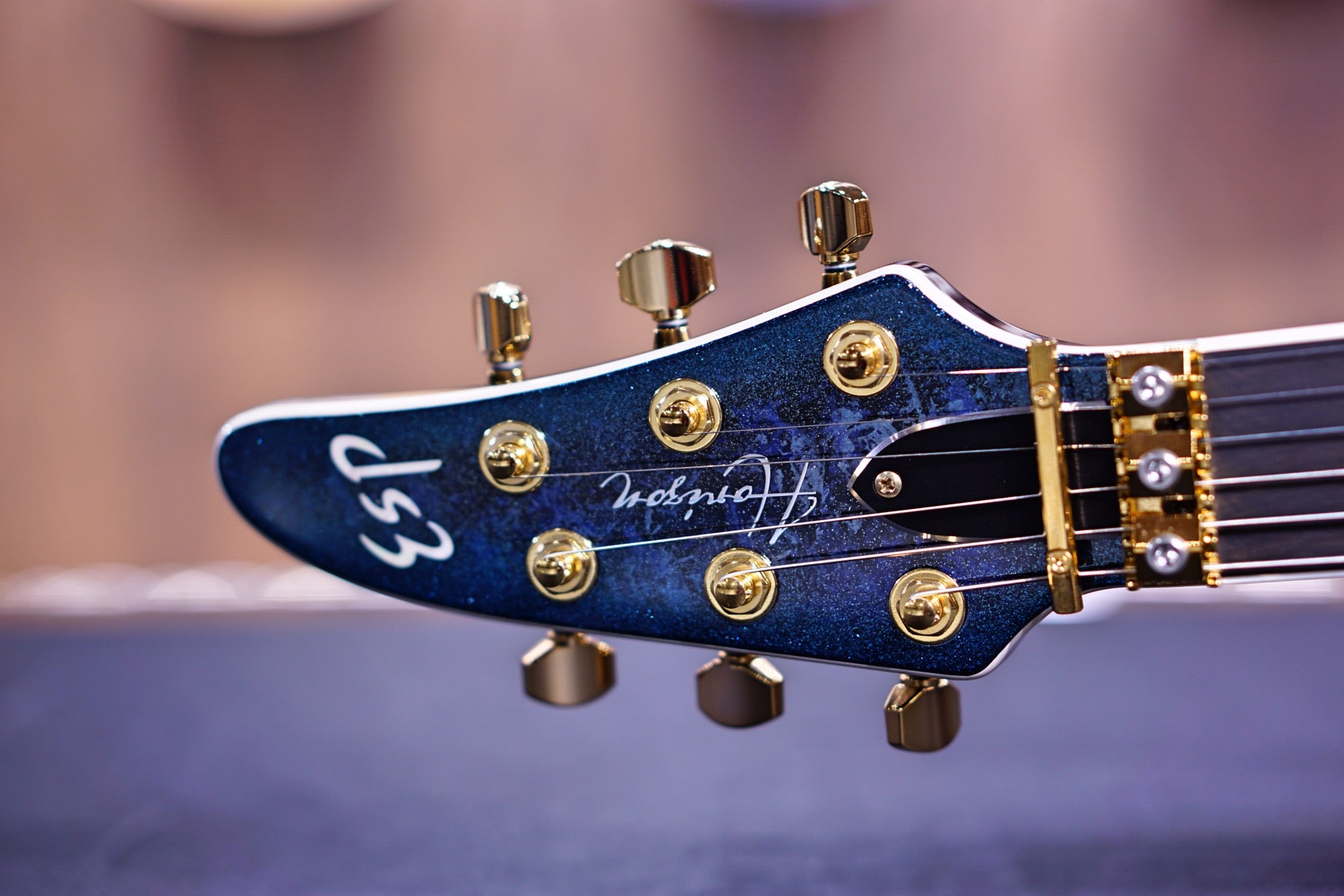 ESP horizon-PT FR Tanzanite gold package E4331212 - HIENDGUITAR ESP GUITAR