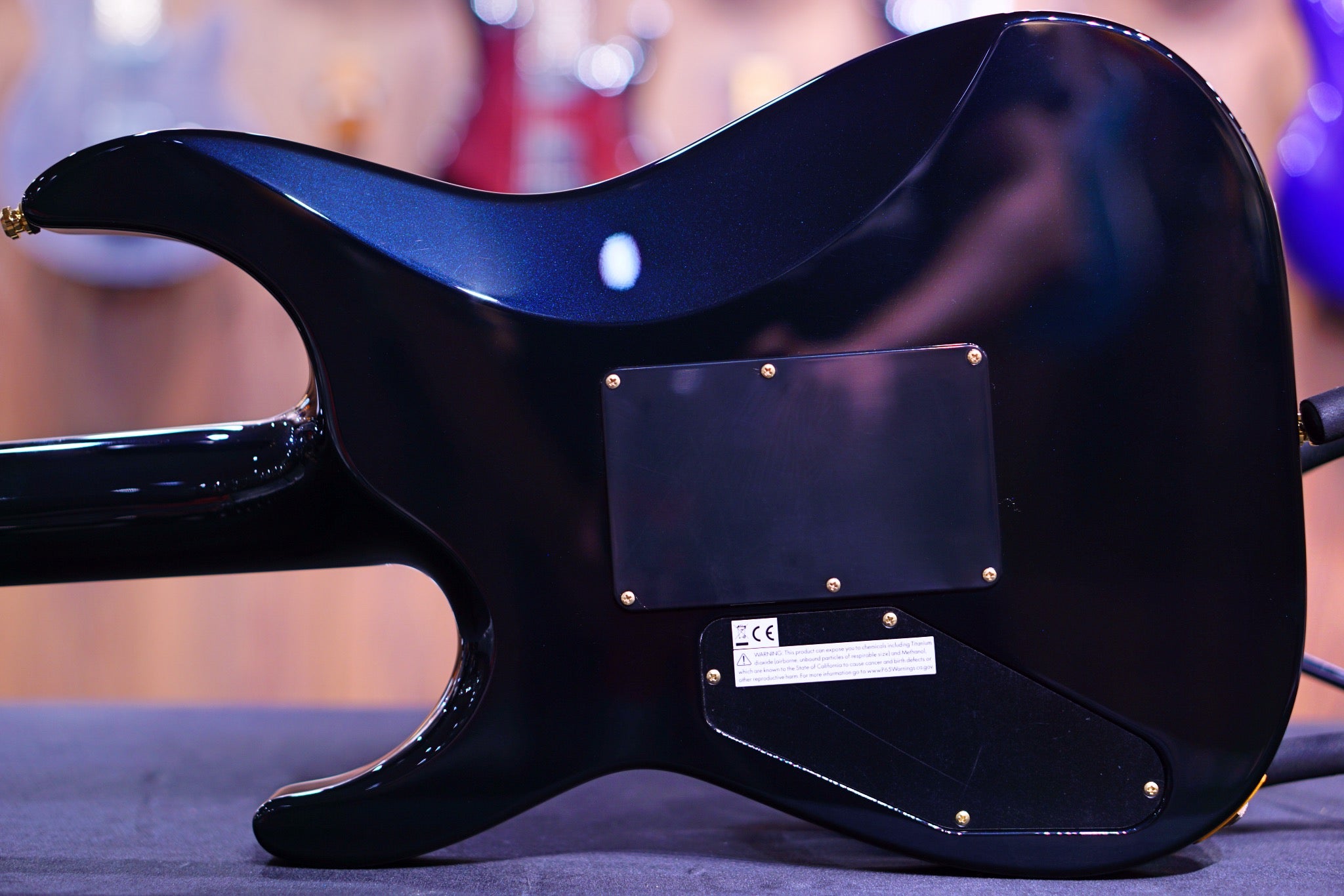 ESP horizon-PT FR Tanzanite gold package E4331212 - HIENDGUITAR ESP GUITAR