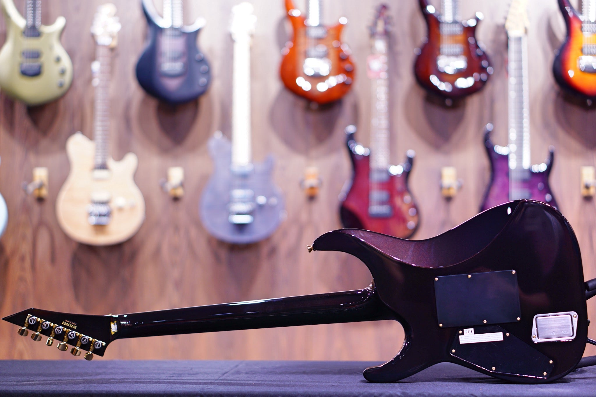 ESP ORIGINAL M-II CTM fire opal E2861212 - HIENDGUITAR ESP GUITAR