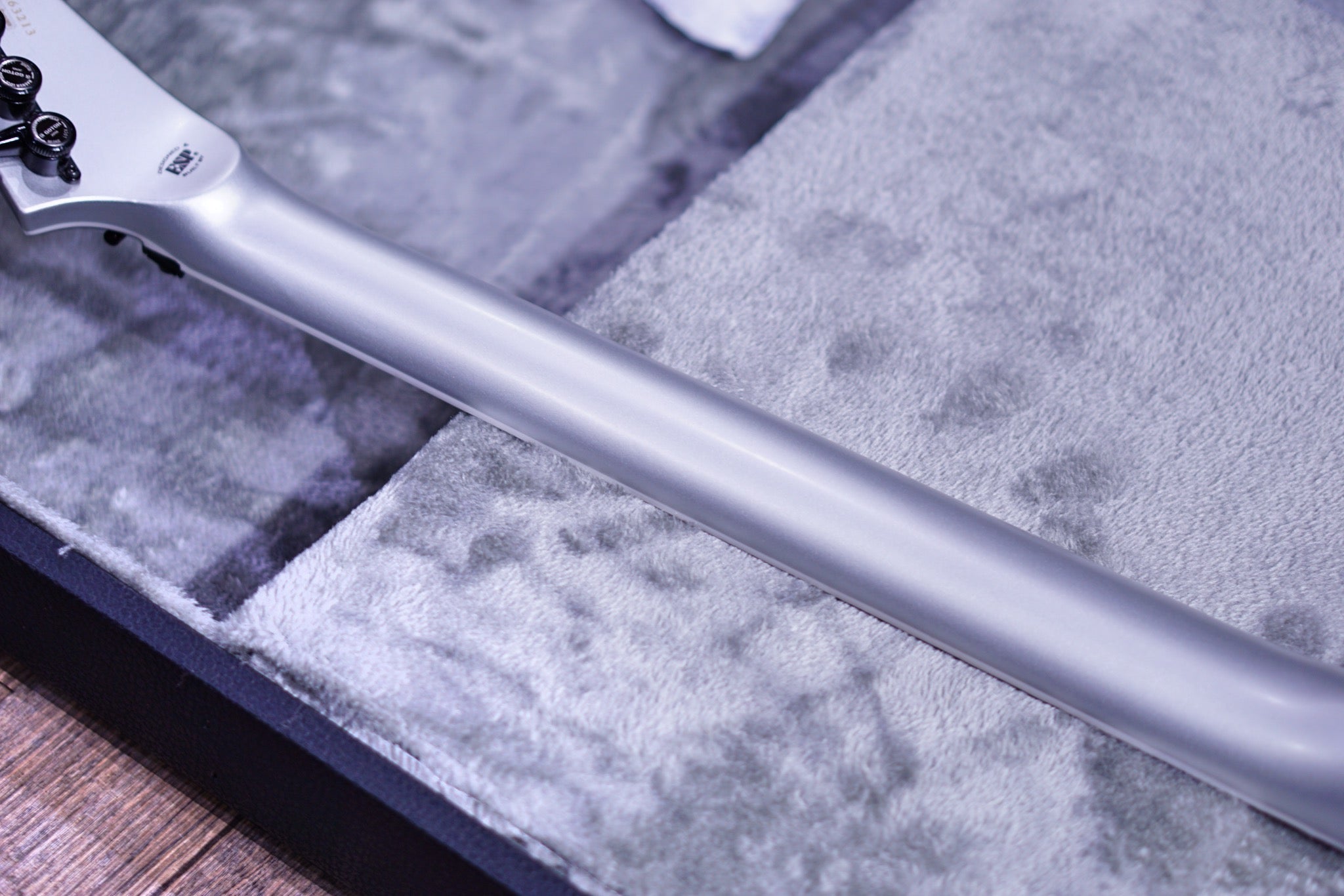 ESP E-II ARROW FR Black silver fade ES5263213 - HIENDGUITAR E-II GUITAR