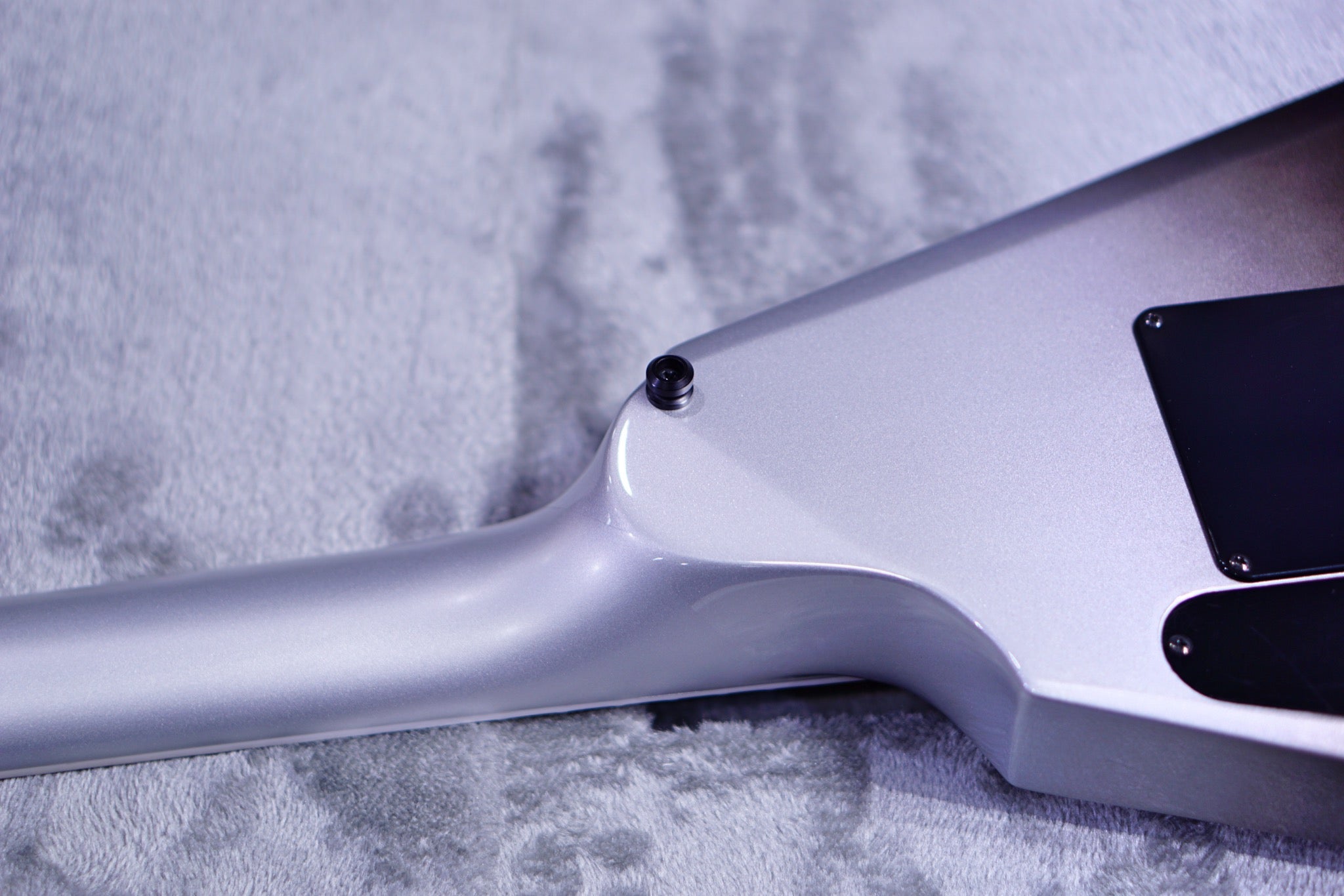 ESP E-II ARROW FR Black silver fade ES5263213 - HIENDGUITAR E-II GUITAR