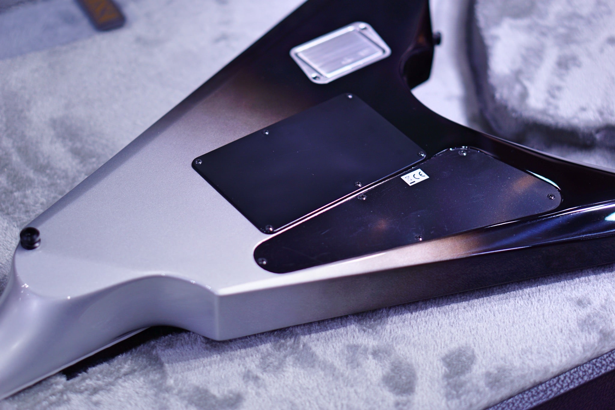 ESP E-II ARROW FR Black silver fade ES5263213 - HIENDGUITAR E-II GUITAR