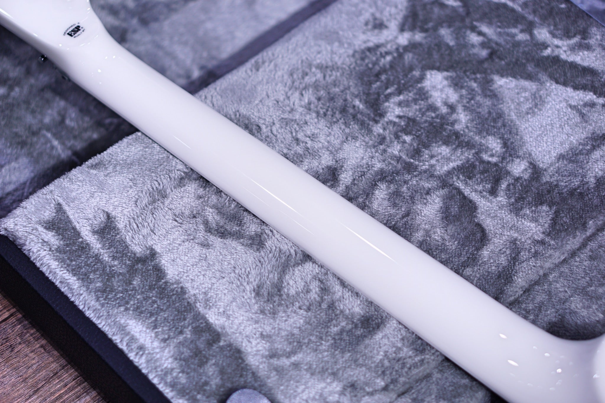 ESP E-II SV White Black Stripes ES5681213 - HIENDGUITAR E-II GUITAR