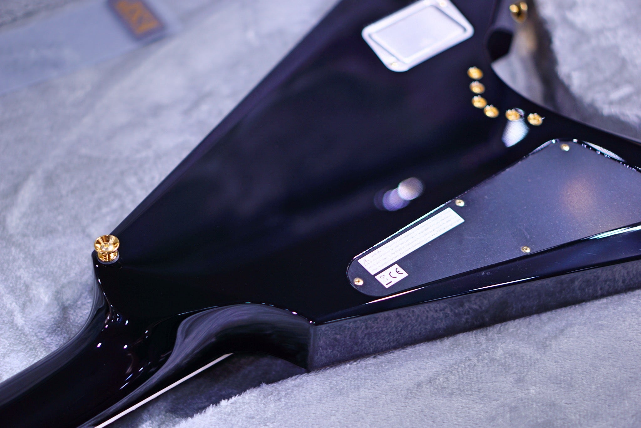 ESP-ARROW NT black w Andromeda E2741212 - HIENDGUITAR ESP GUITAR