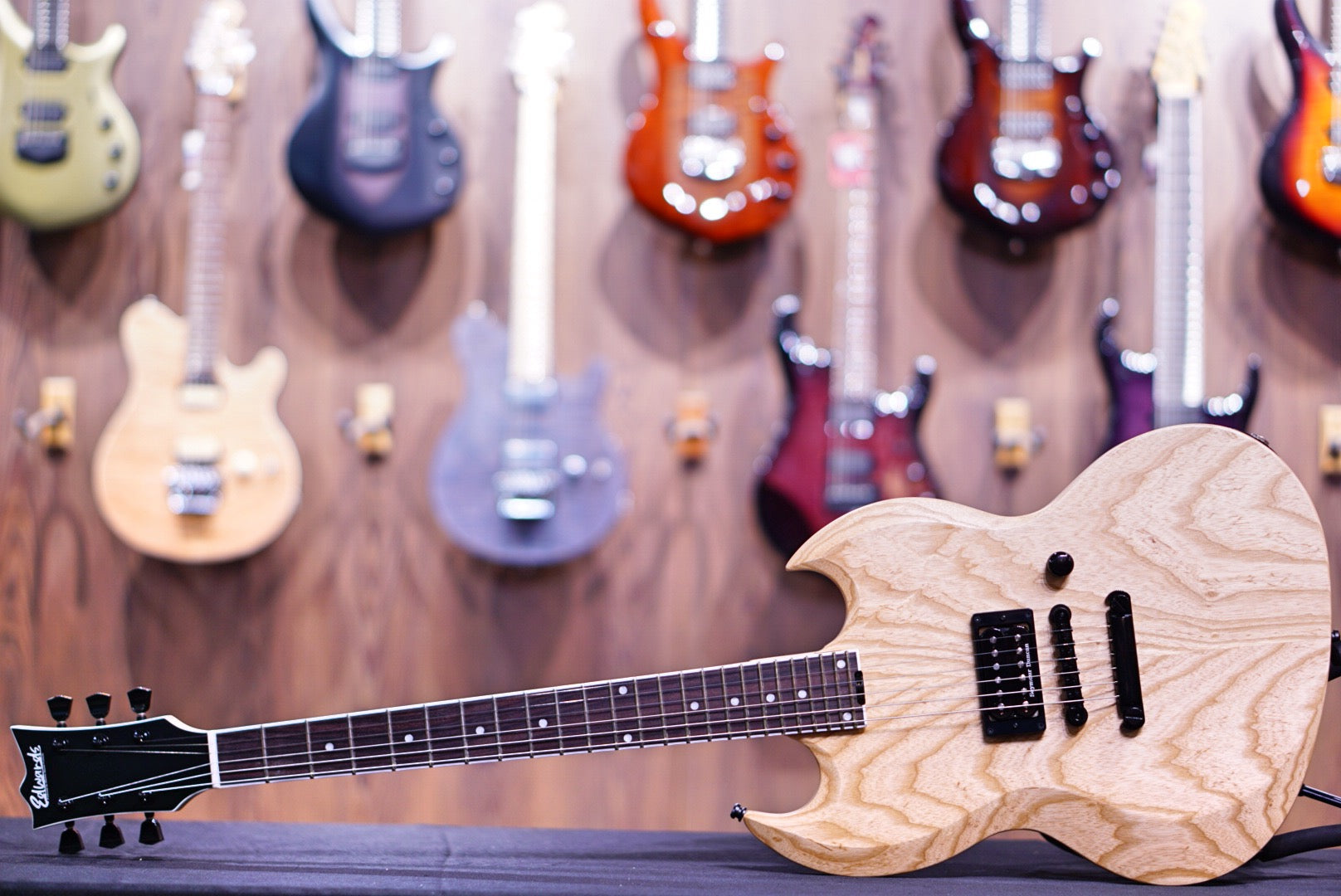 EDWARDS E-VIPER -1H Satin Natural - HIENDGUITAR EDWARDS GUITAR