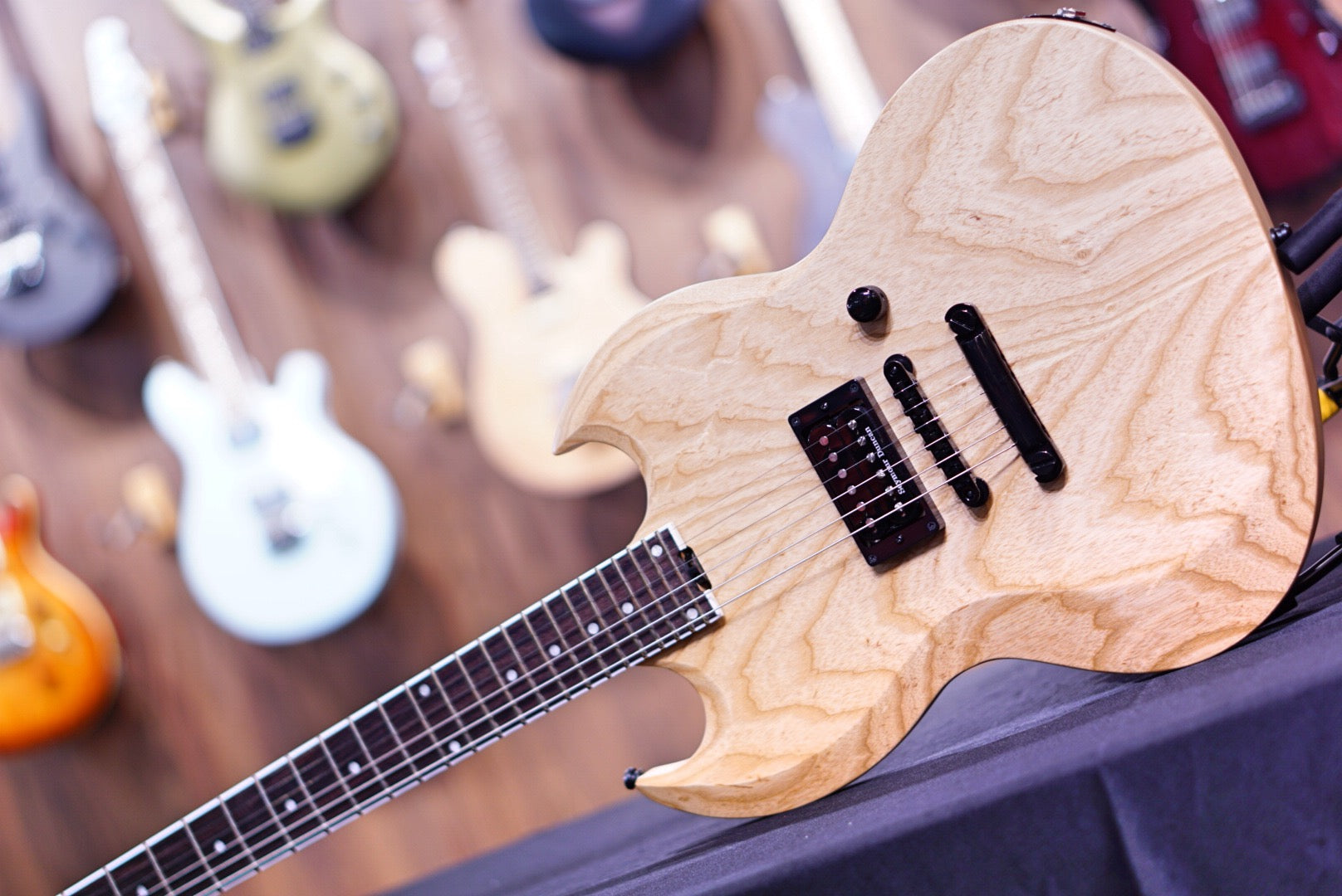 EDWARDS E-VIPER -1H Satin Natural - HIENDGUITAR EDWARDS GUITAR