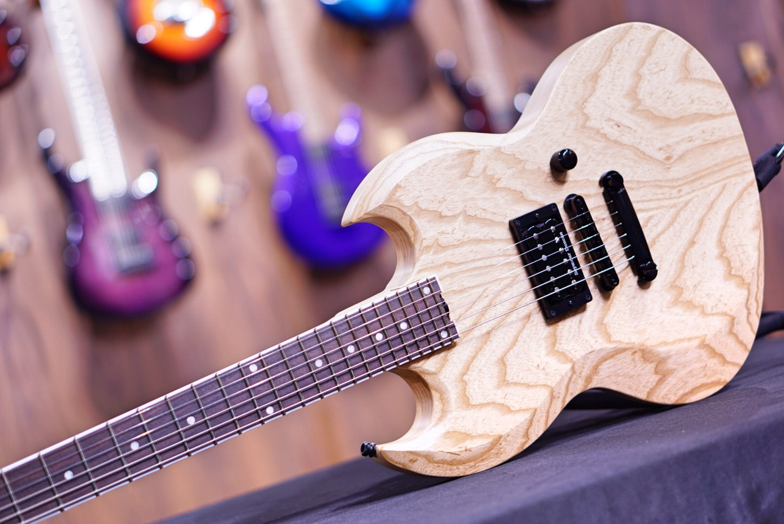 EDWARDS E-VIPER -1H Satin Natural - HIENDGUITAR EDWARDS GUITAR