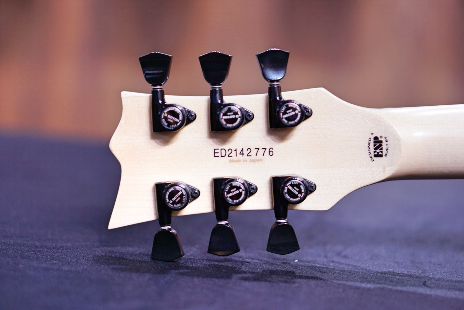 EDWARDS E-VIPER -1H Satin Natural - HIENDGUITAR EDWARDS GUITAR