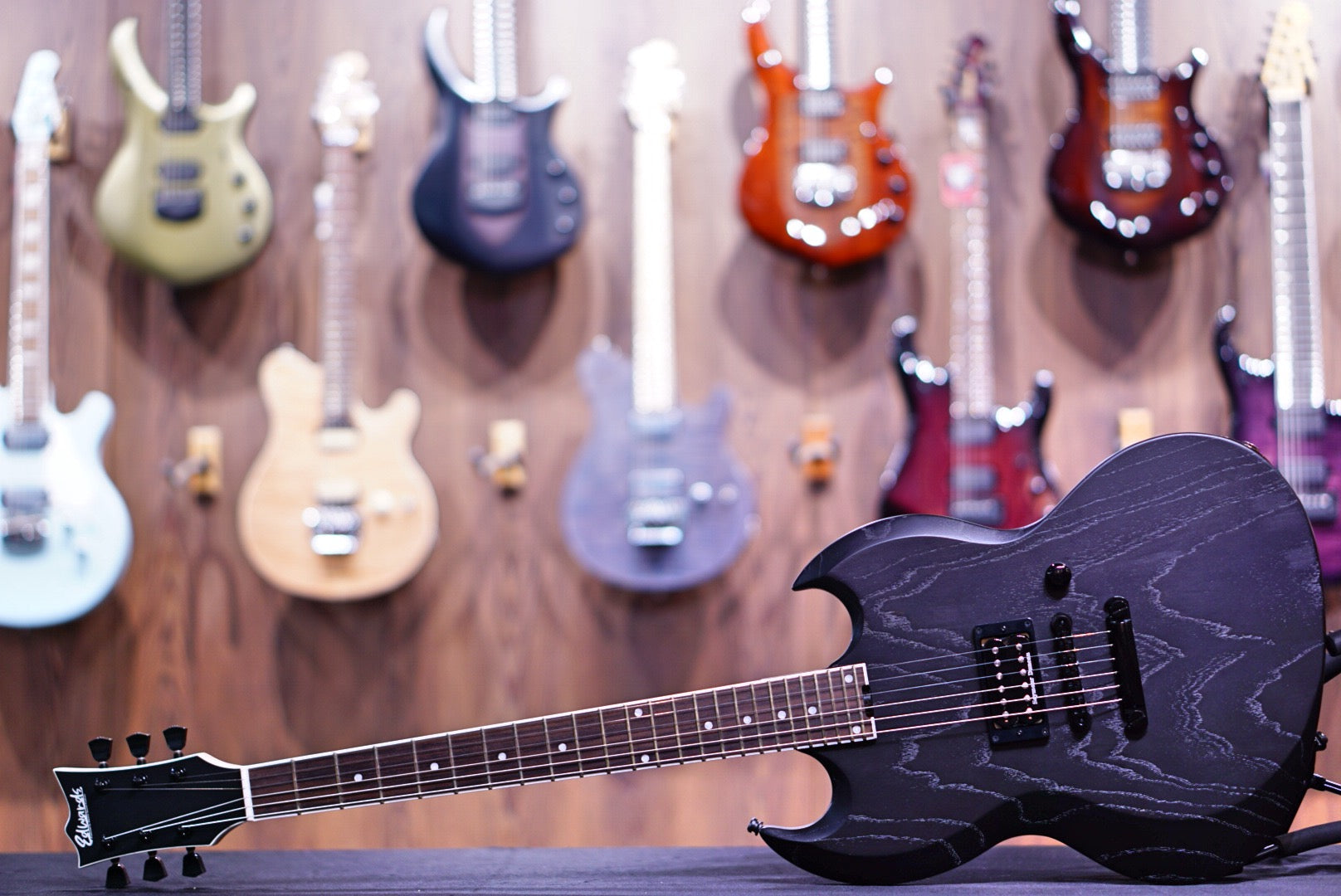 EDWARDS E-VIPER -1H Alternative Black - HIENDGUITAR EDWARDS GUITAR