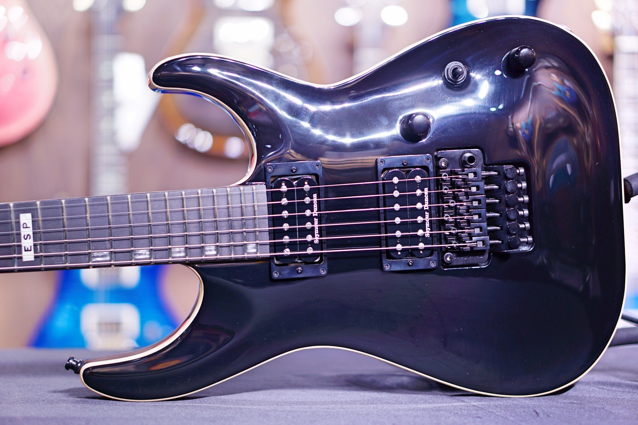 ESP E-II HORIZON FR Black ES8104193 - HIENDGUITAR E-II GUITAR