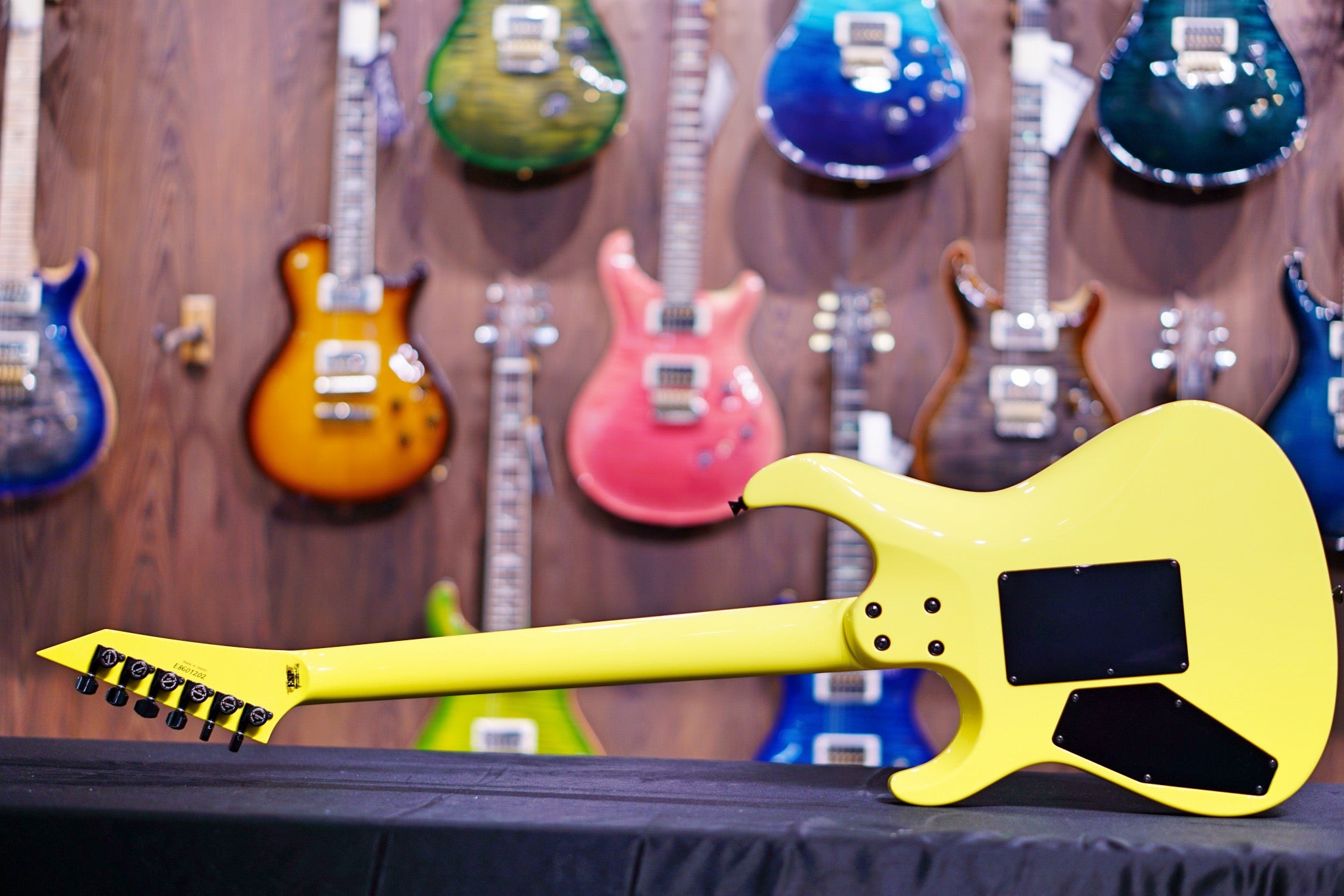 ESP original Maverick Neon Yellow E8601202 - HIENDGUITAR ESP GUITAR