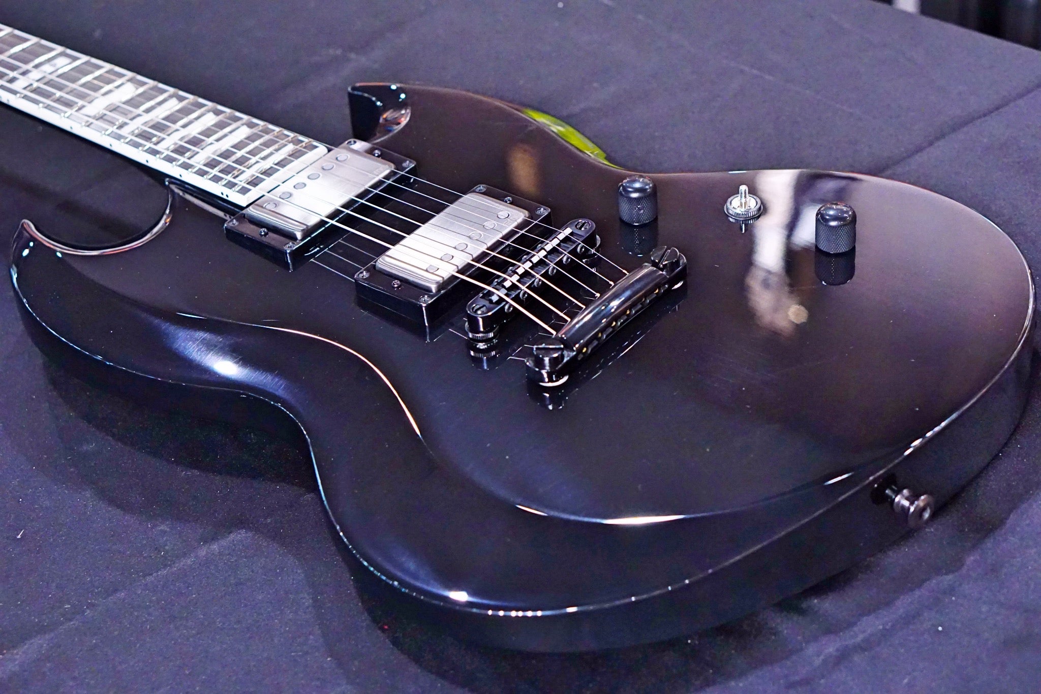 ESP E-II VIPER BLACK ES2917193 - HIENDGUITAR E-II GUITAR