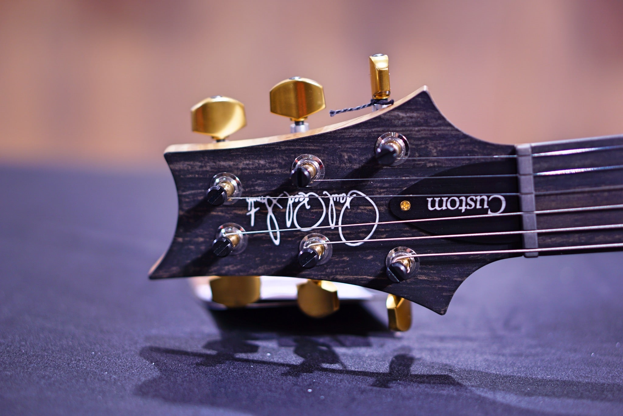 PRS Custom 24 Piezo wood library Copperhead Burst Torrefied maple neck run 0340149 - HIENDGUITAR PRS GUITAR