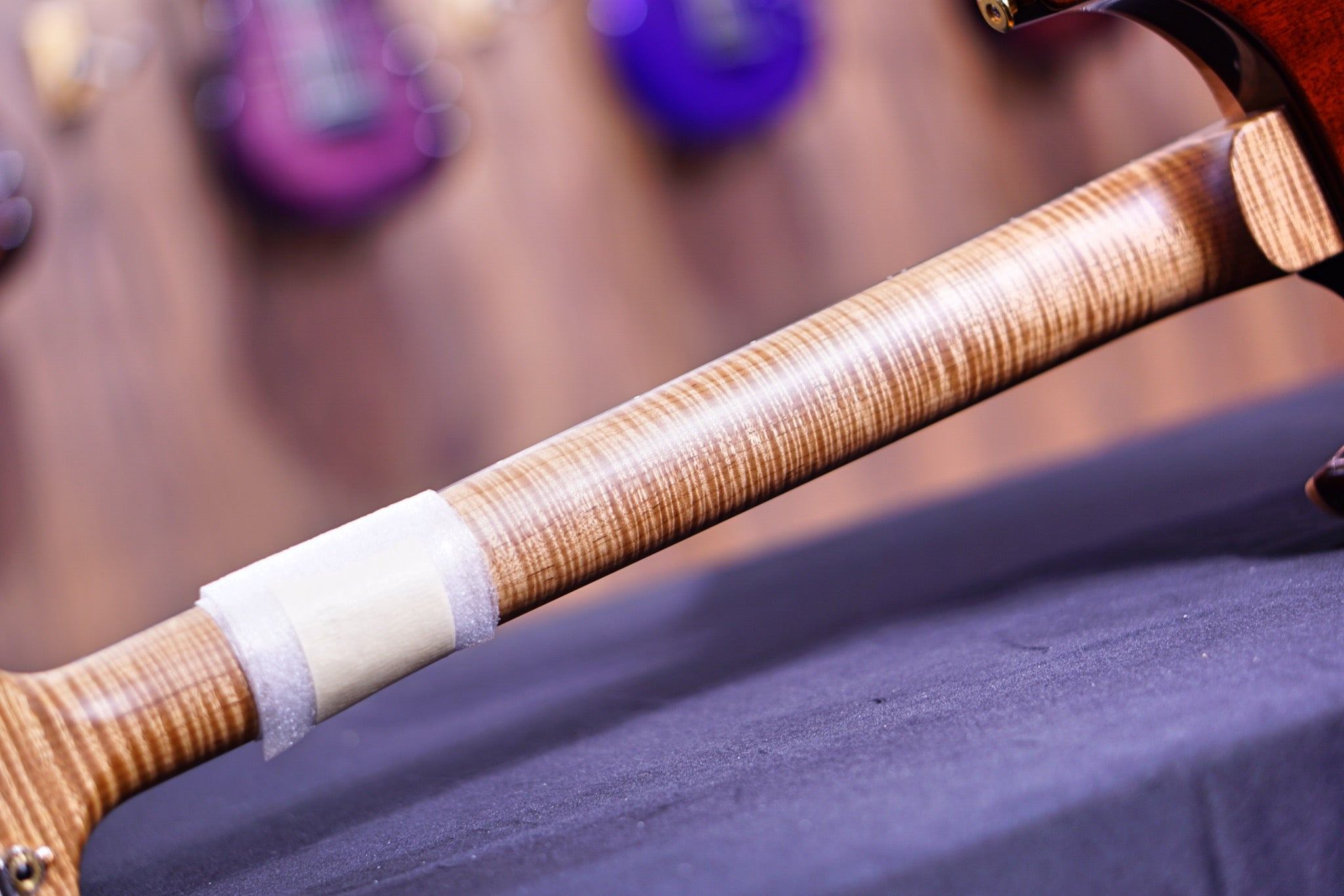 PRS Custom 24 Piezo wood library Copperhead Burst Torrefied maple neck run 0340149 - HIENDGUITAR PRS GUITAR