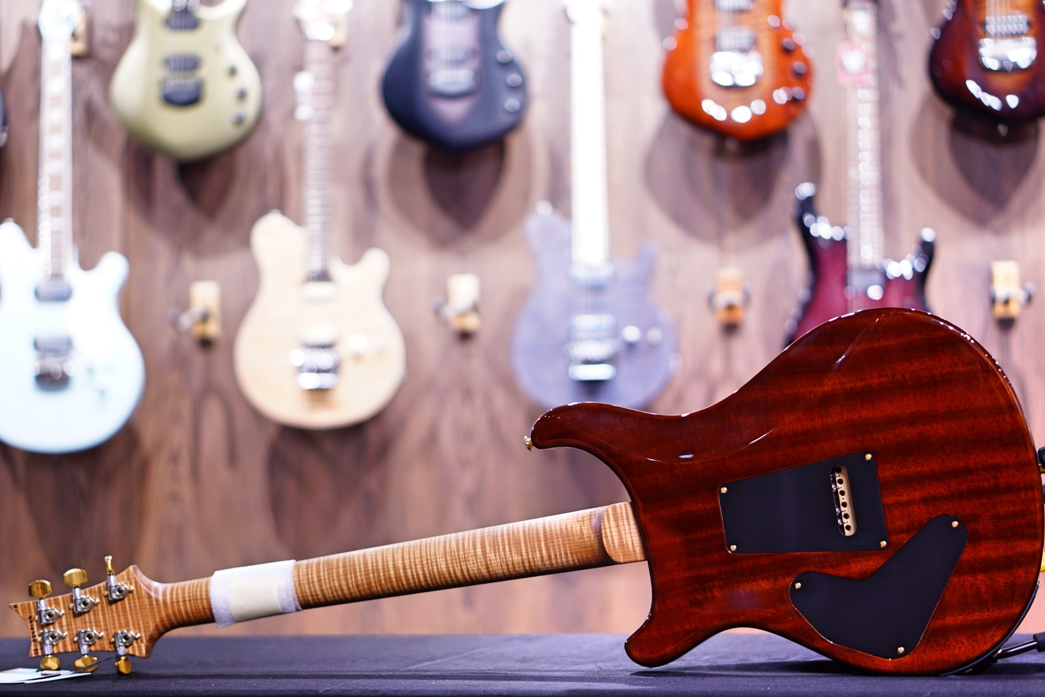 PRS Custom 24 Piezo wood library Copperhead Burst Torrefied maple neck run 0340149 - HIENDGUITAR PRS GUITAR