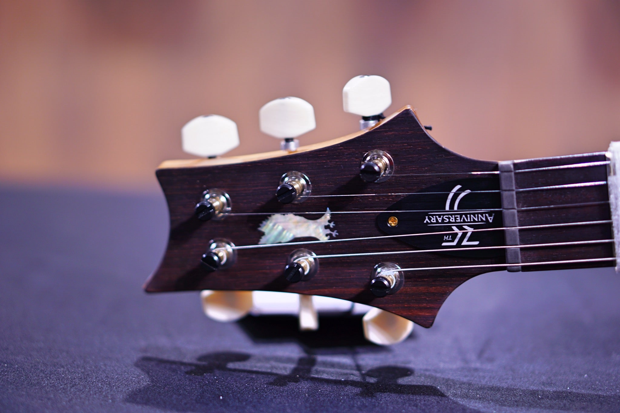 PRS 35th Anniversary Custom 24 - green fade 10top Thin Neck 0339366 - HIENDGUITAR PRS GUITAR