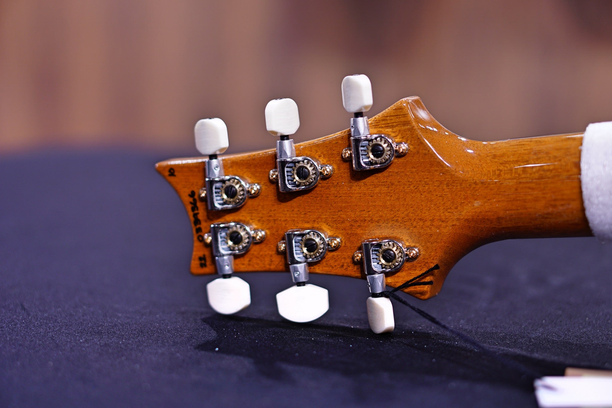 PRS 35th Anniversary Custom 24 - green fade 10top Thin Neck 0339366 - HIENDGUITAR PRS GUITAR