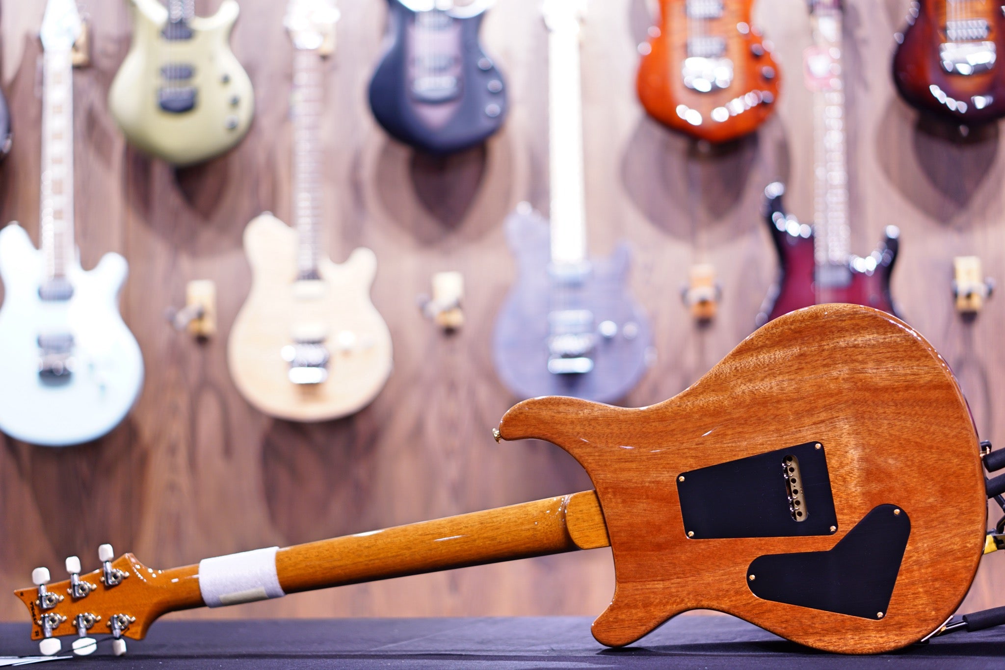 PRS 35th Anniversary Custom 24 - green fade 10top Thin Neck 0339366 - HIENDGUITAR PRS GUITAR