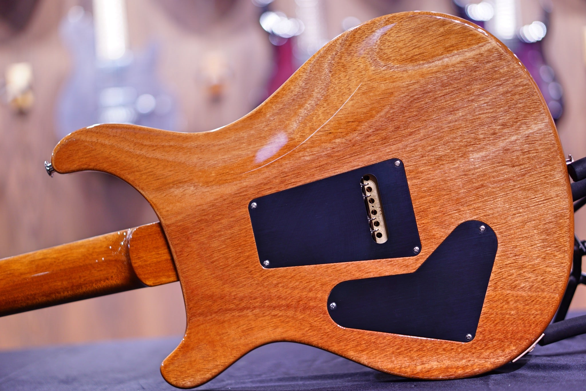 PRS 35th Anniversary Custom 24 - Gold Top with Pattern Thin Neck 0336113 - HIENDGUITAR PRS GUITAR