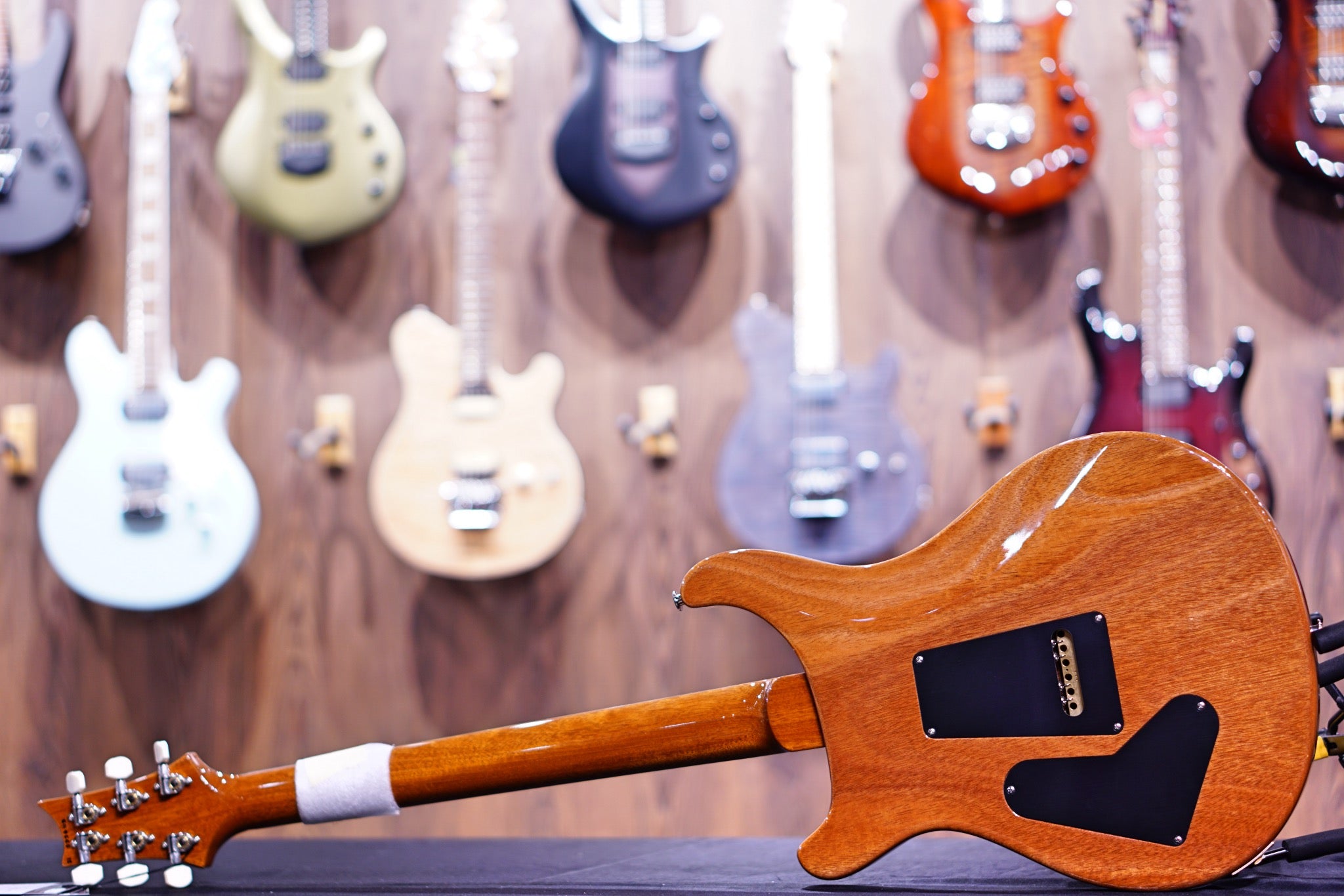 PRS 35th Anniversary Custom 24 - Gold Top with Pattern Thin Neck 0336113 - HIENDGUITAR PRS GUITAR