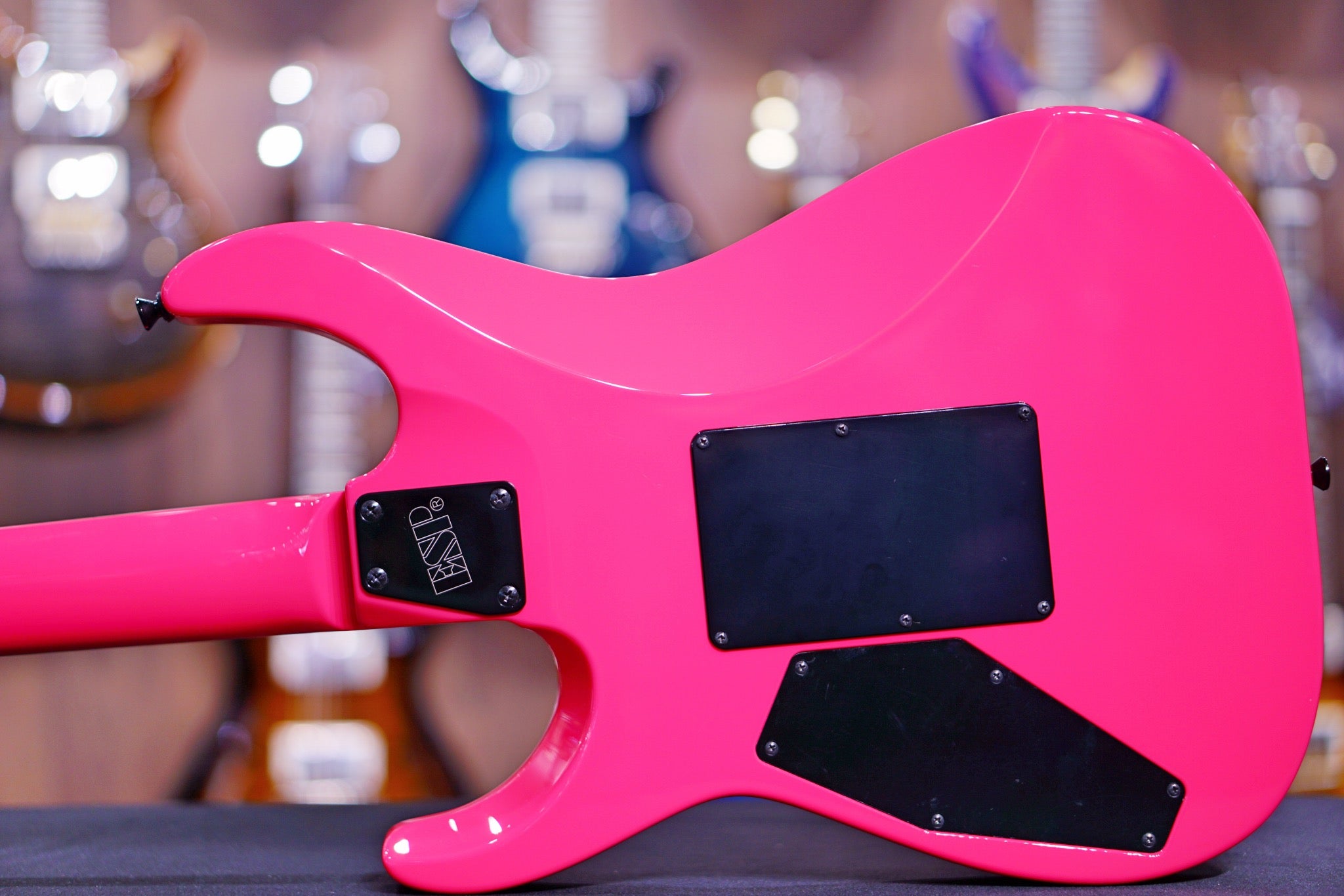 ESP ORIGINAL M-II DX/M  Neon Pink E2370202 - HIENDGUITAR   ESP GUITAR