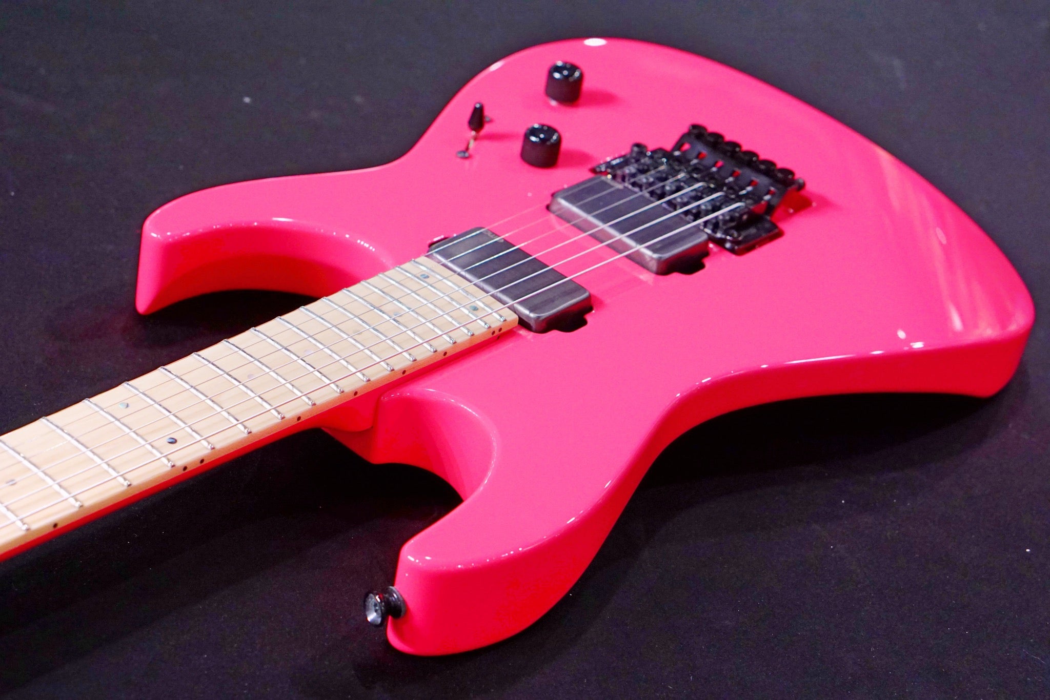 ESP ORIGINAL M-II DX/M Neon Pink E2370202 - HIENDGUITAR ESP GUITAR