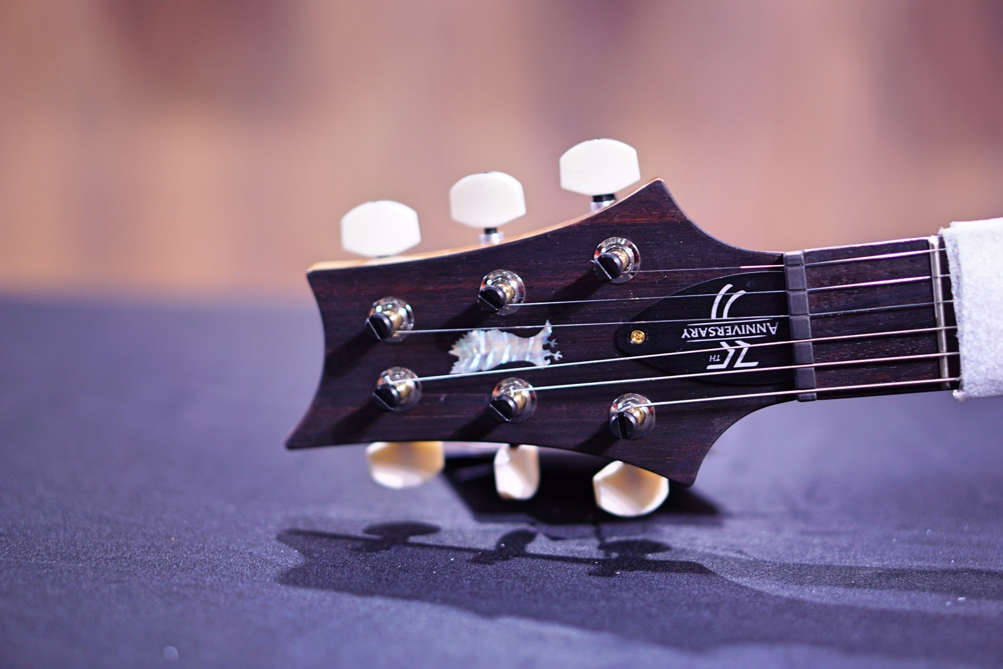 PRS 35th Anniversary Custom 24 - green fade 10top Regular Neck 0338982 - HIENDGUITAR PRS GUITAR