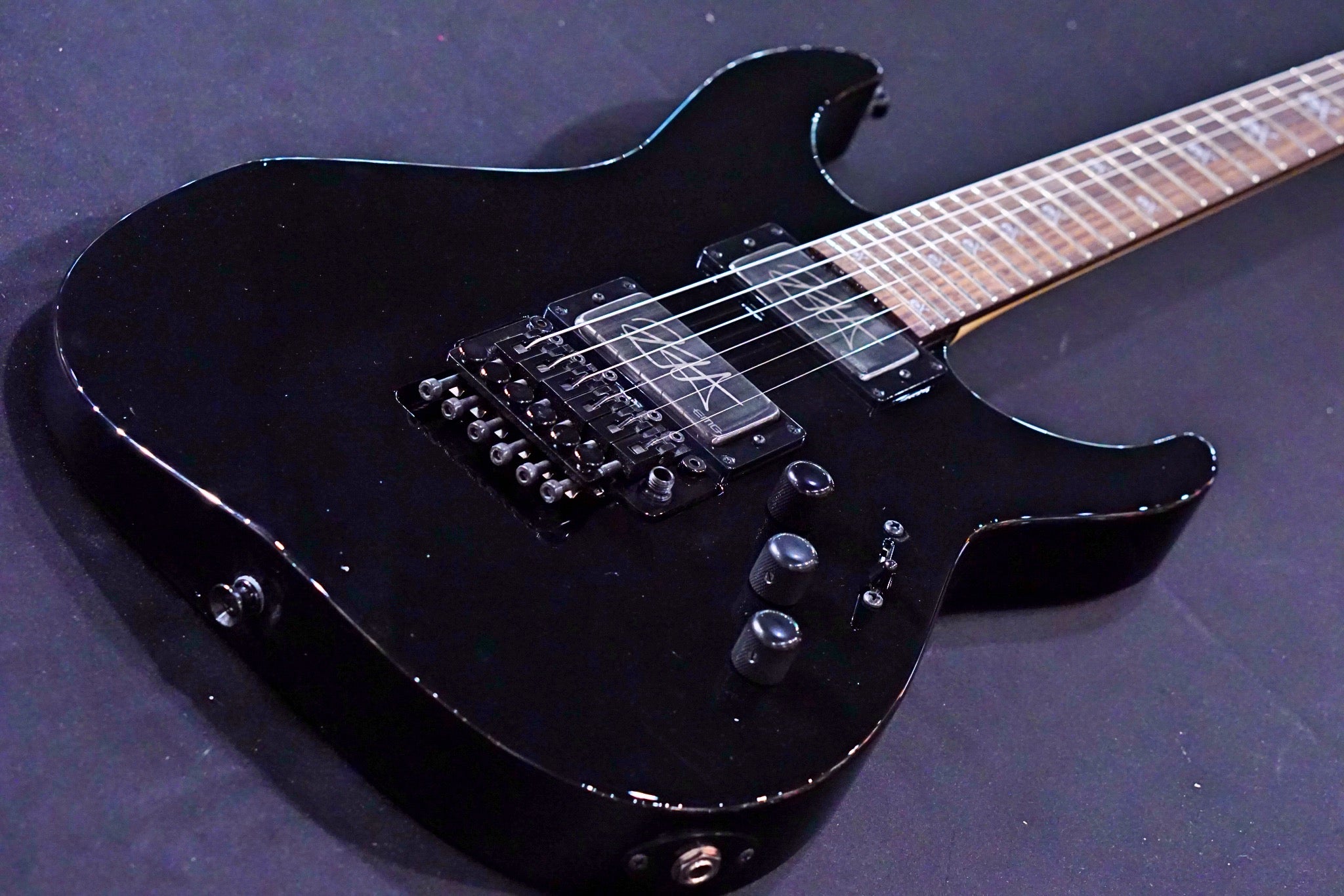 ESP KH-2 NECK-THRU Black E8210202 2020 - HIENDGUITAR ESP GUITAR