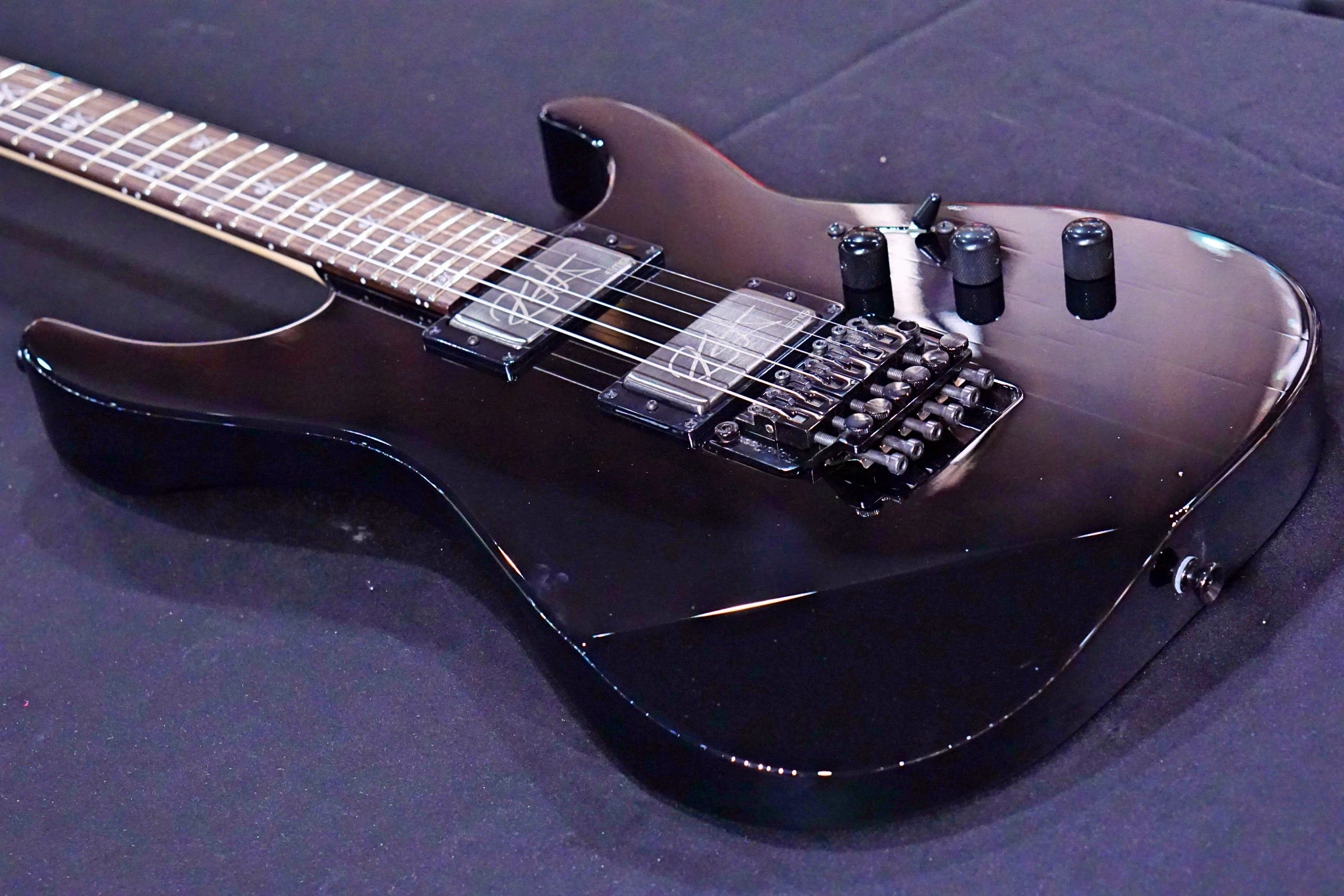 ESP KH-2 NECK-THRU Black E8210202 2020 - HIENDGUITAR ESP GUITAR