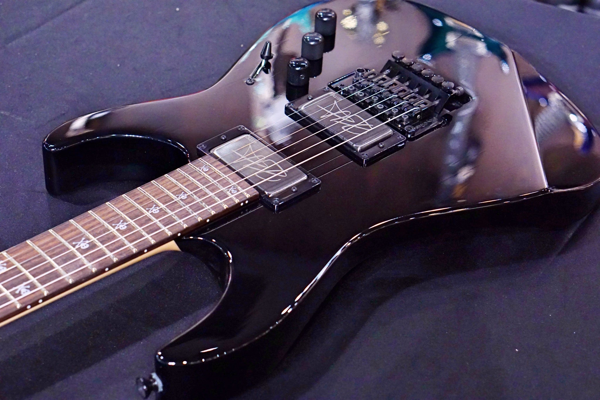 ESP KH-2 NECK-THRU Black E8210202 2020 - HIENDGUITAR ESP GUITAR