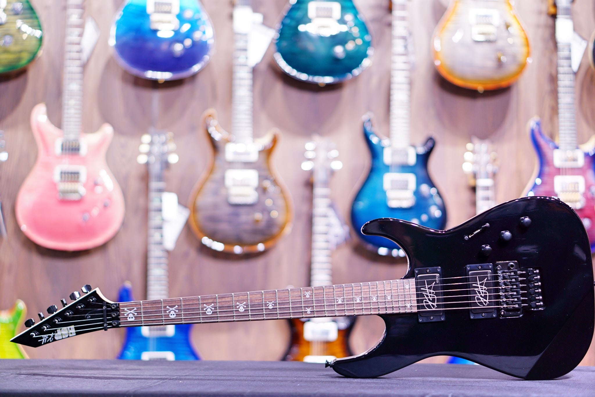 ESP KH-2 NECK-THRU Black E8210202 2020 - HIENDGUITAR ESP GUITAR