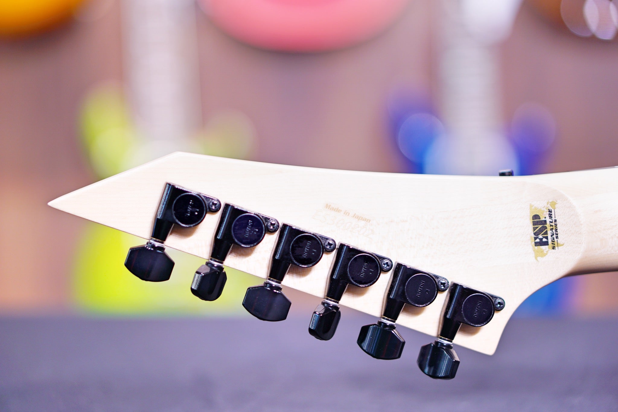 ESP KH-2 NECK-THRU Black E8210202 2020 - HIENDGUITAR ESP GUITAR