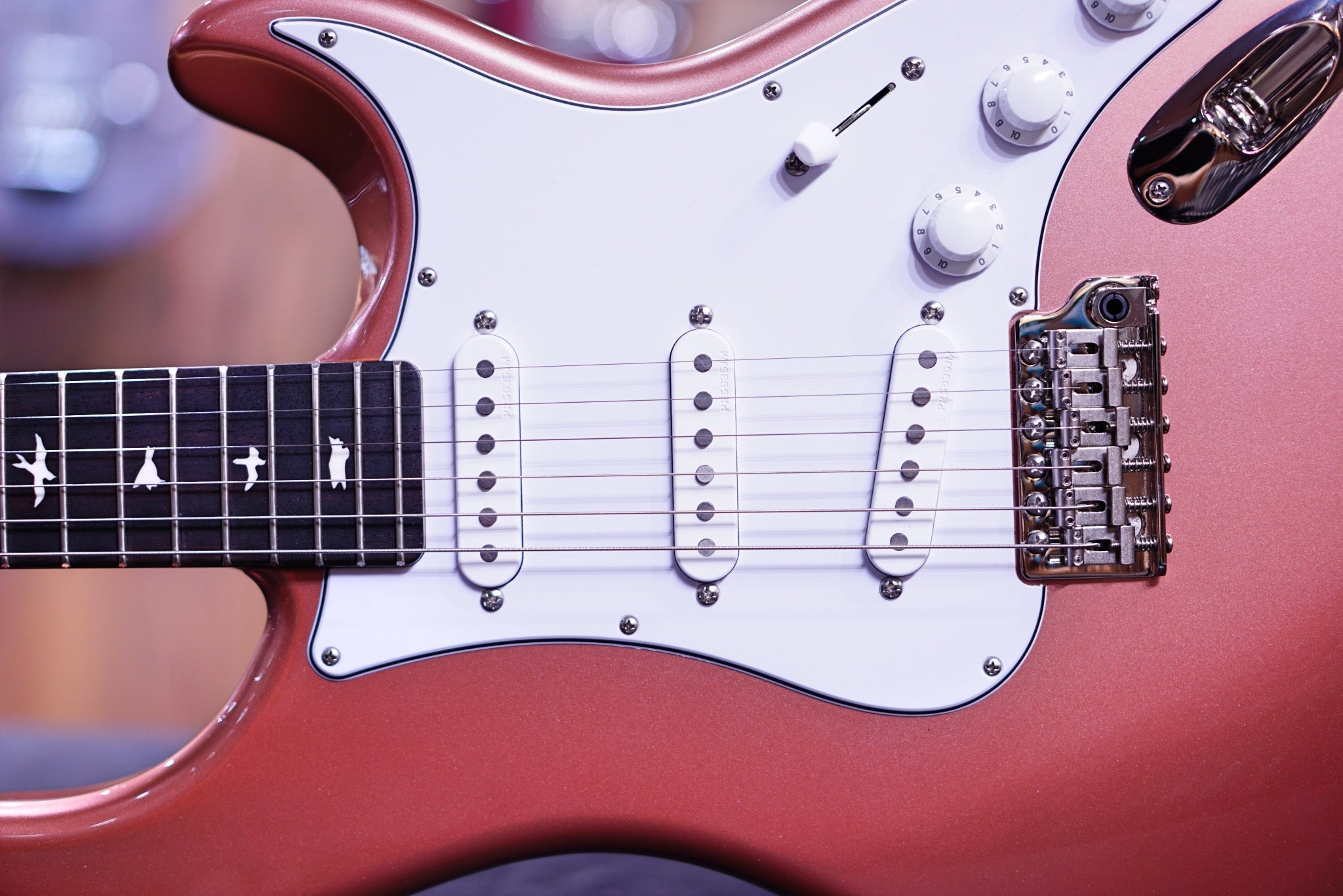 PRS Silver Sky - Midnight Rose w Rosewood fingerboard - HIENDGUITAR PRS GUITAR