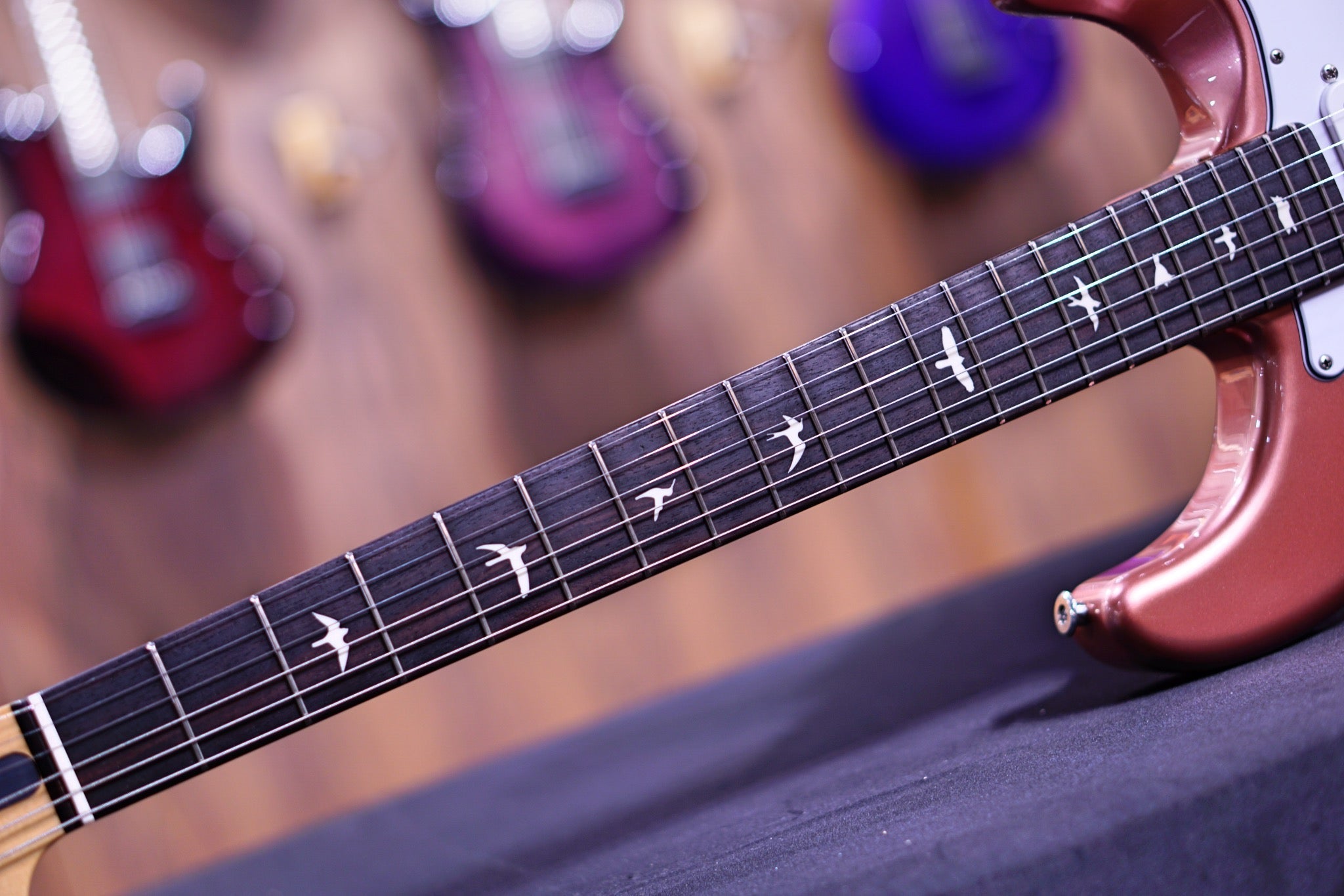 PRS Silver Sky - Midnight Rose w Rosewood fingerboard - HIENDGUITAR PRS GUITAR