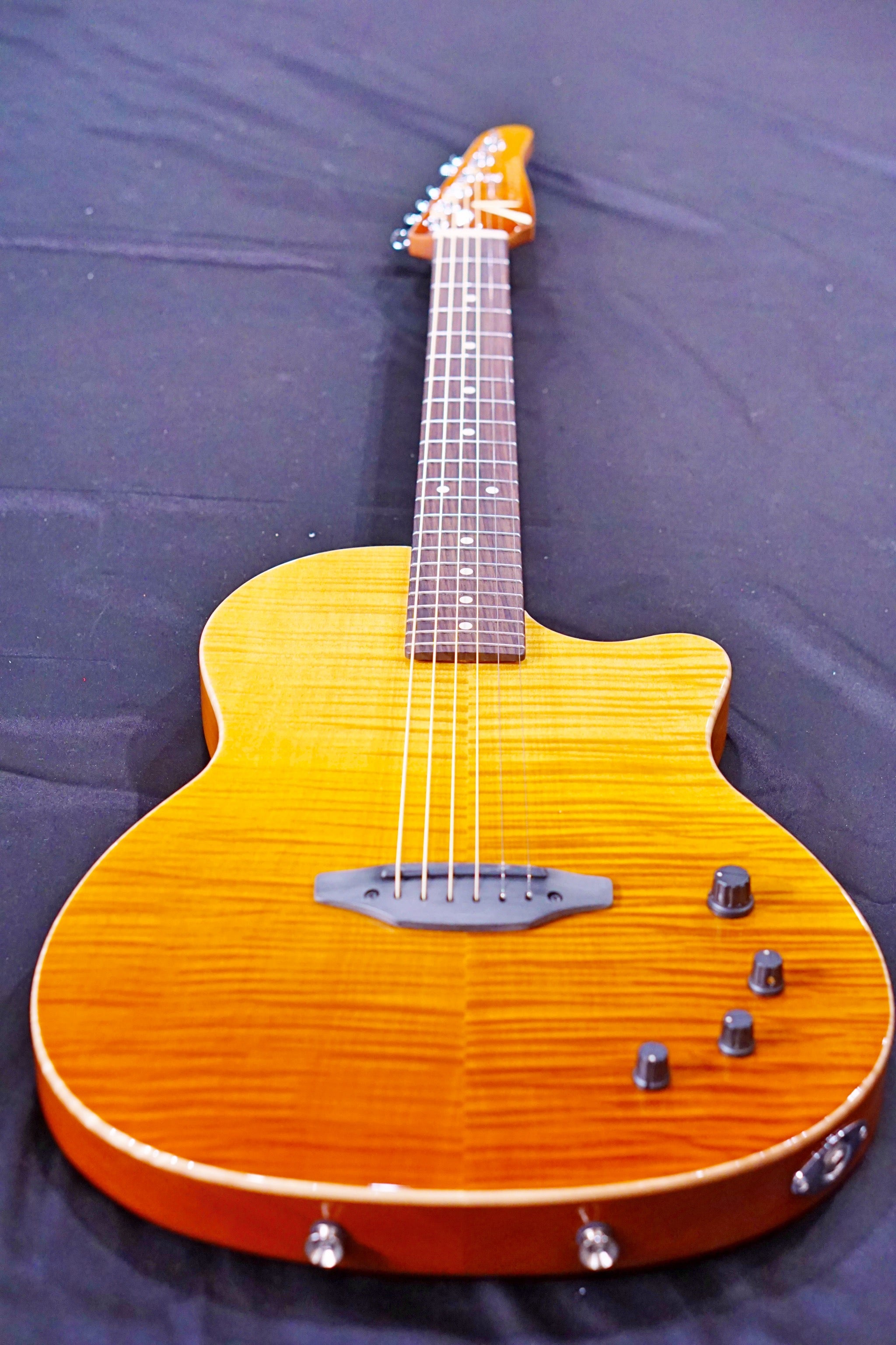 Tom Anderson Crowdster Honey Surf with Binding 09-19-20A - HIENDGUITAR Anderson GUITAR