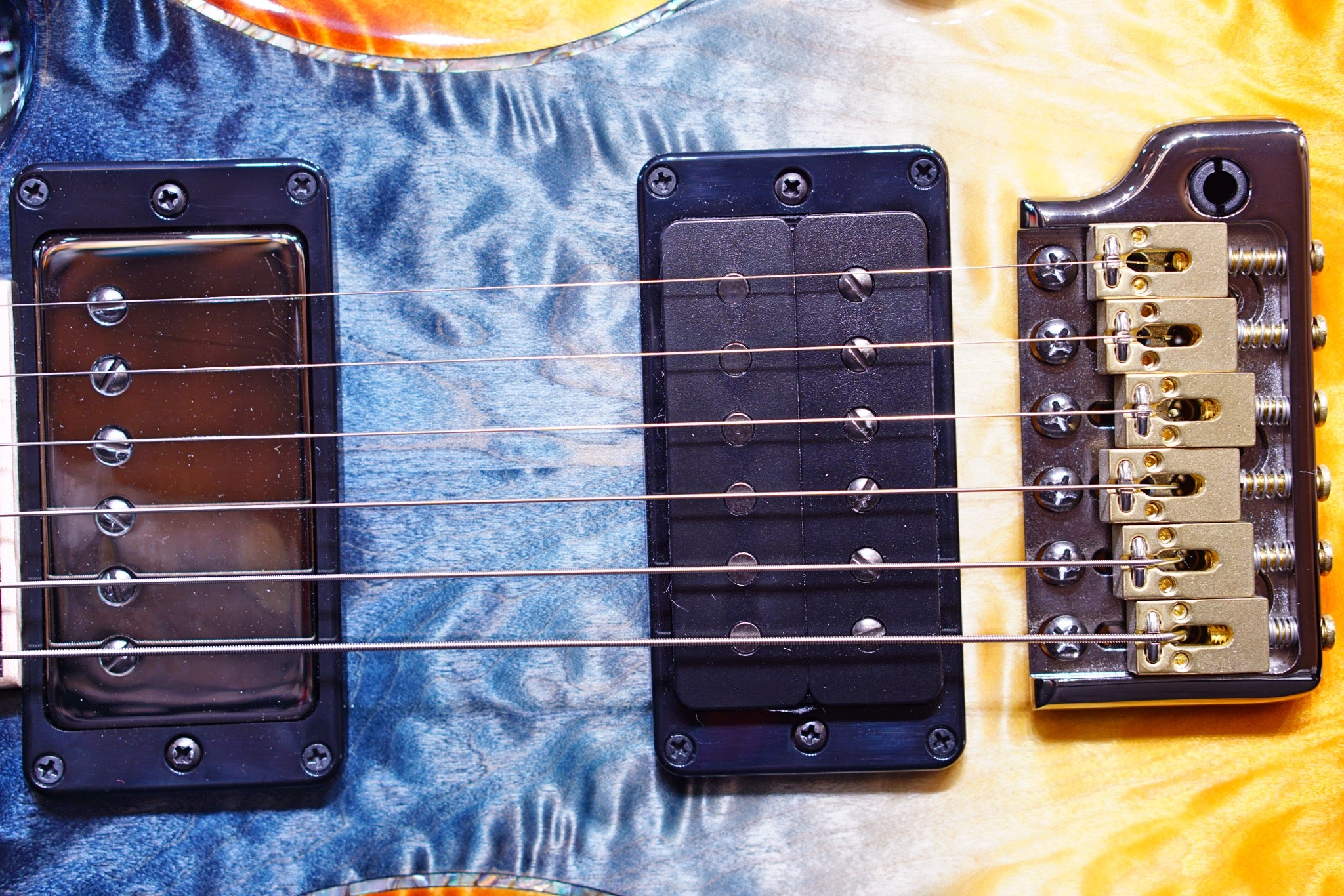 PRS Privatestock 24-08 piezo galaxy fade #9511 - HIENDGUITAR PRS GUITAR