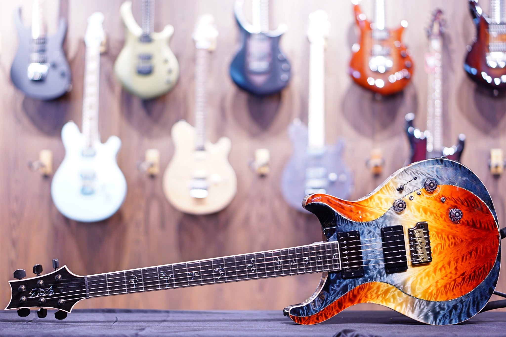 PRS Privatestock 24-08 piezo galaxy fade #9511 - HIENDGUITAR PRS GUITAR