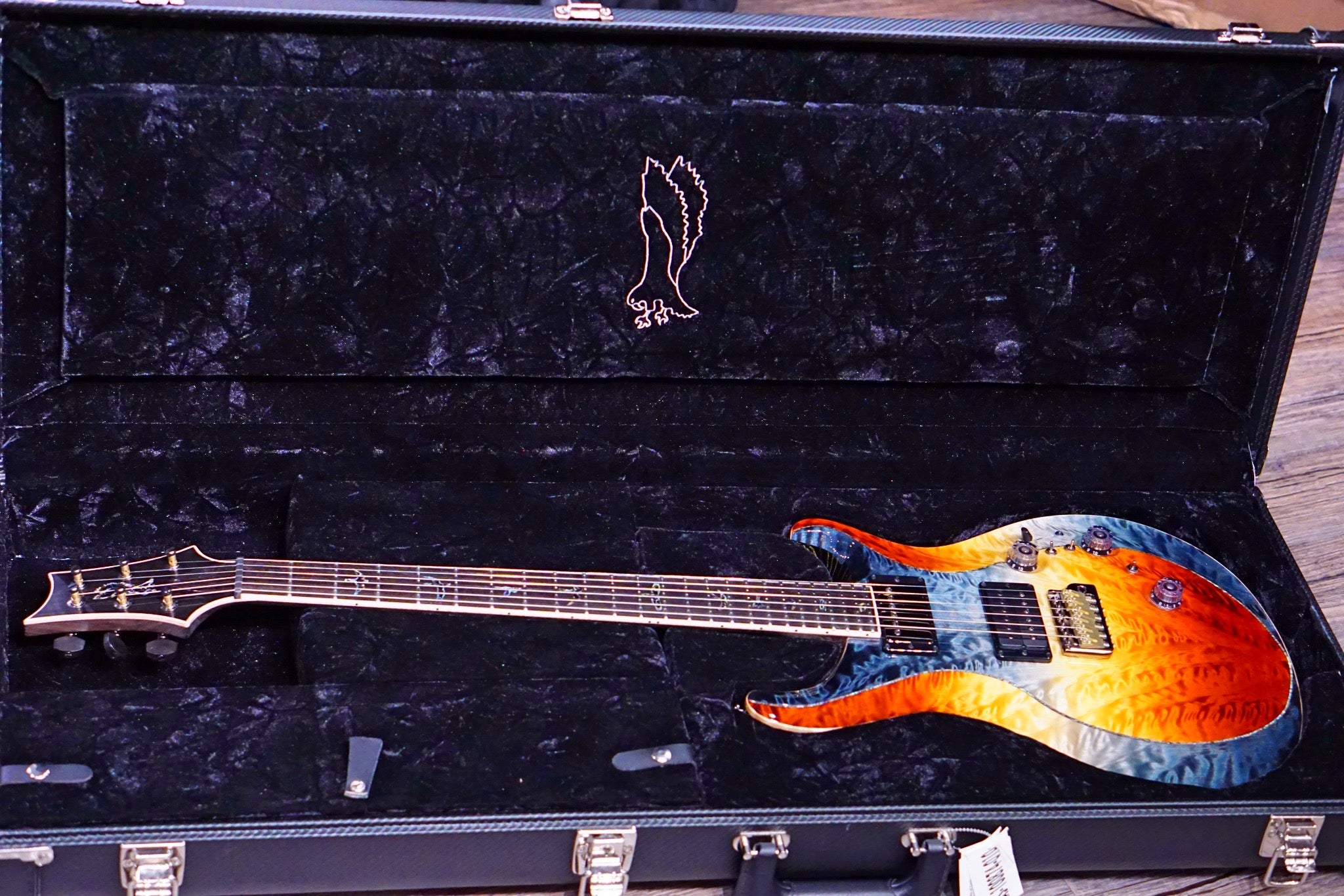 PRS Privatestock 24-08 piezo galaxy fade #9511 - HIENDGUITAR PRS GUITAR