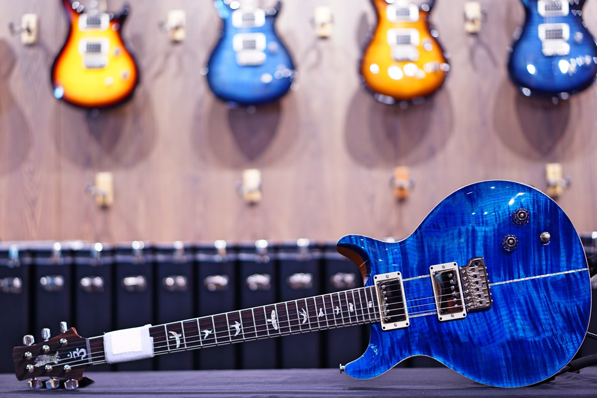 PRS Santana Aquamarine 0346351 - HIENDGUITAR PRS GUITAR