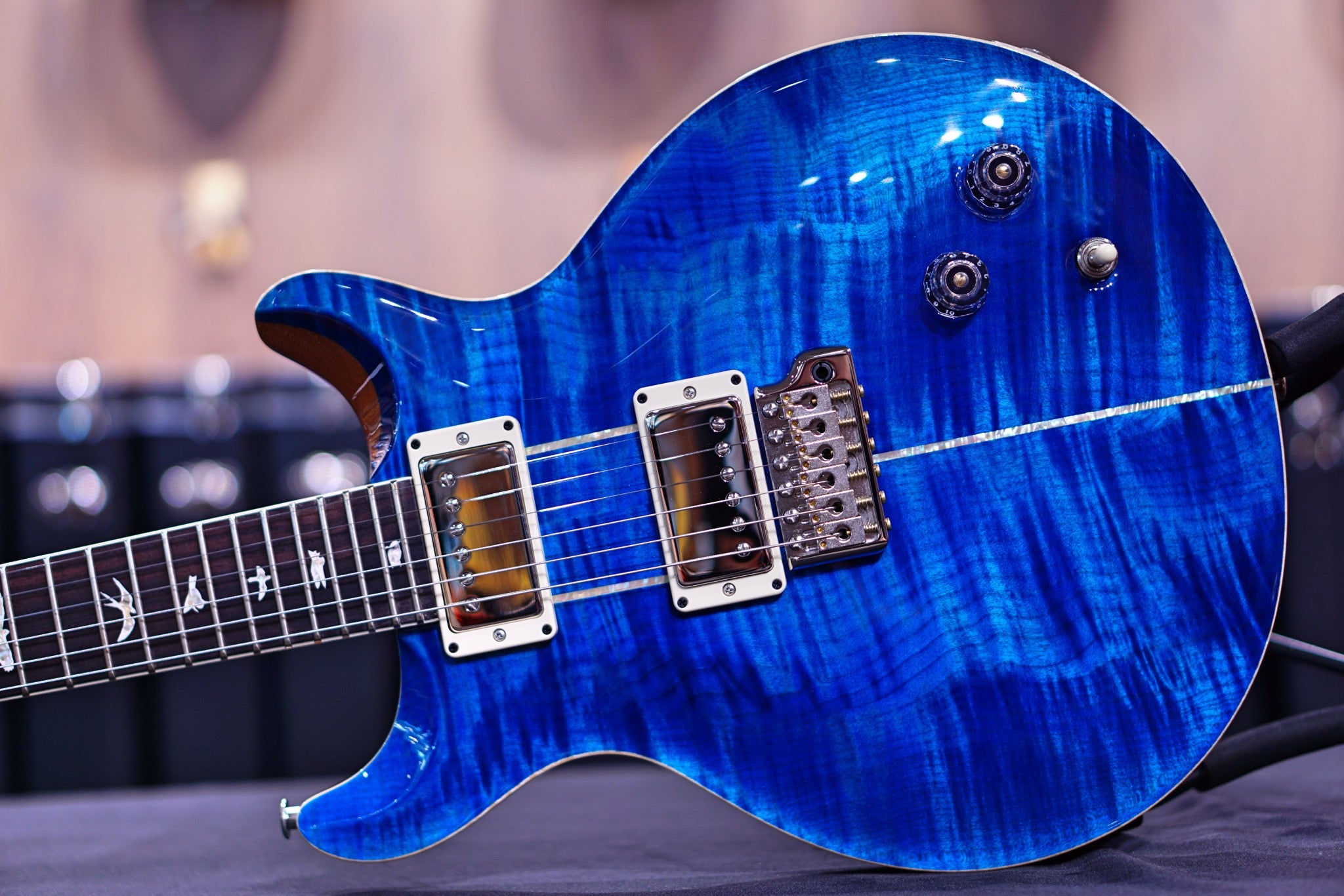 PRS Santana Aquamarine 0346351 - HIENDGUITAR PRS GUITAR