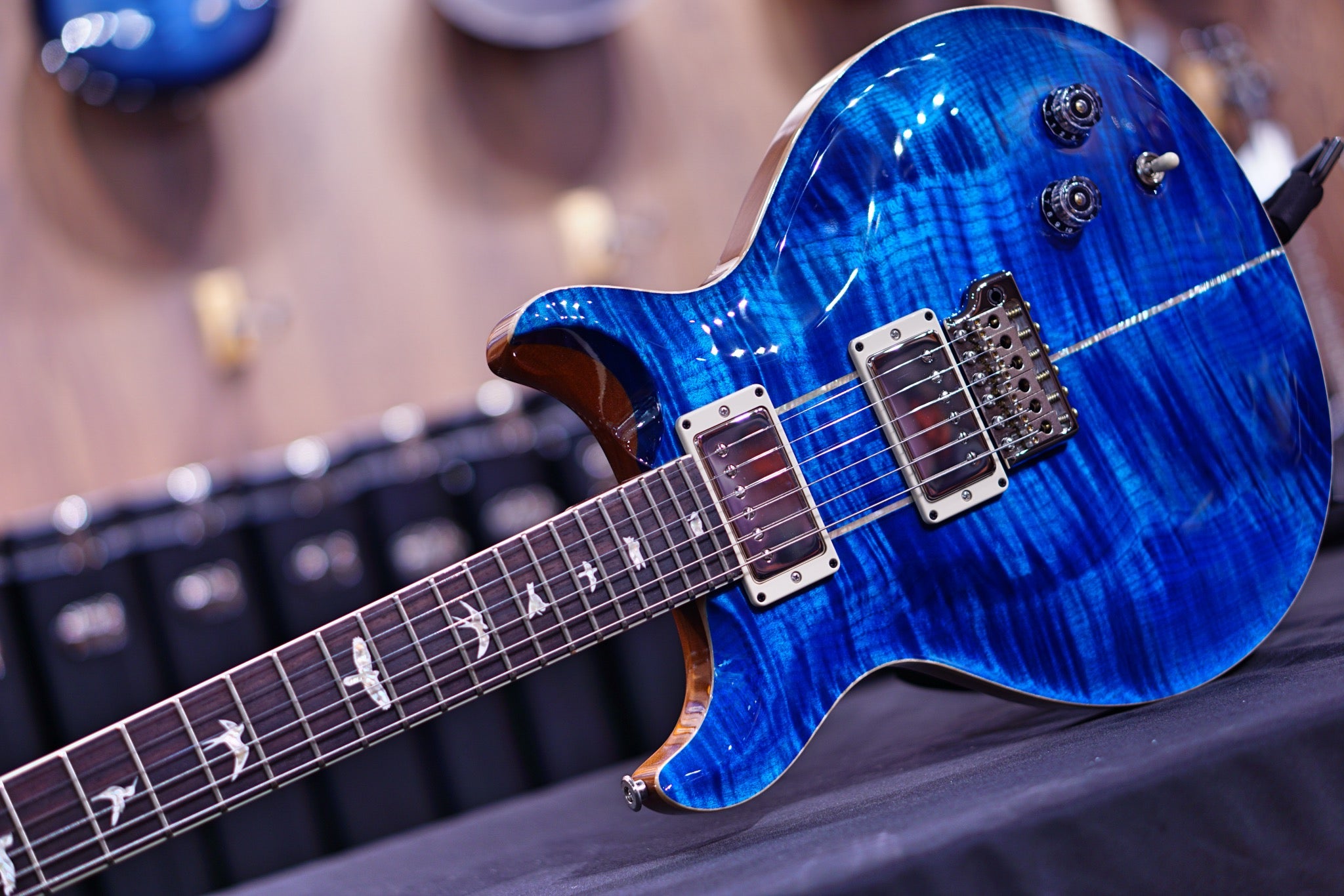 PRS Santana Aquamarine 0346351 - HIENDGUITAR PRS GUITAR