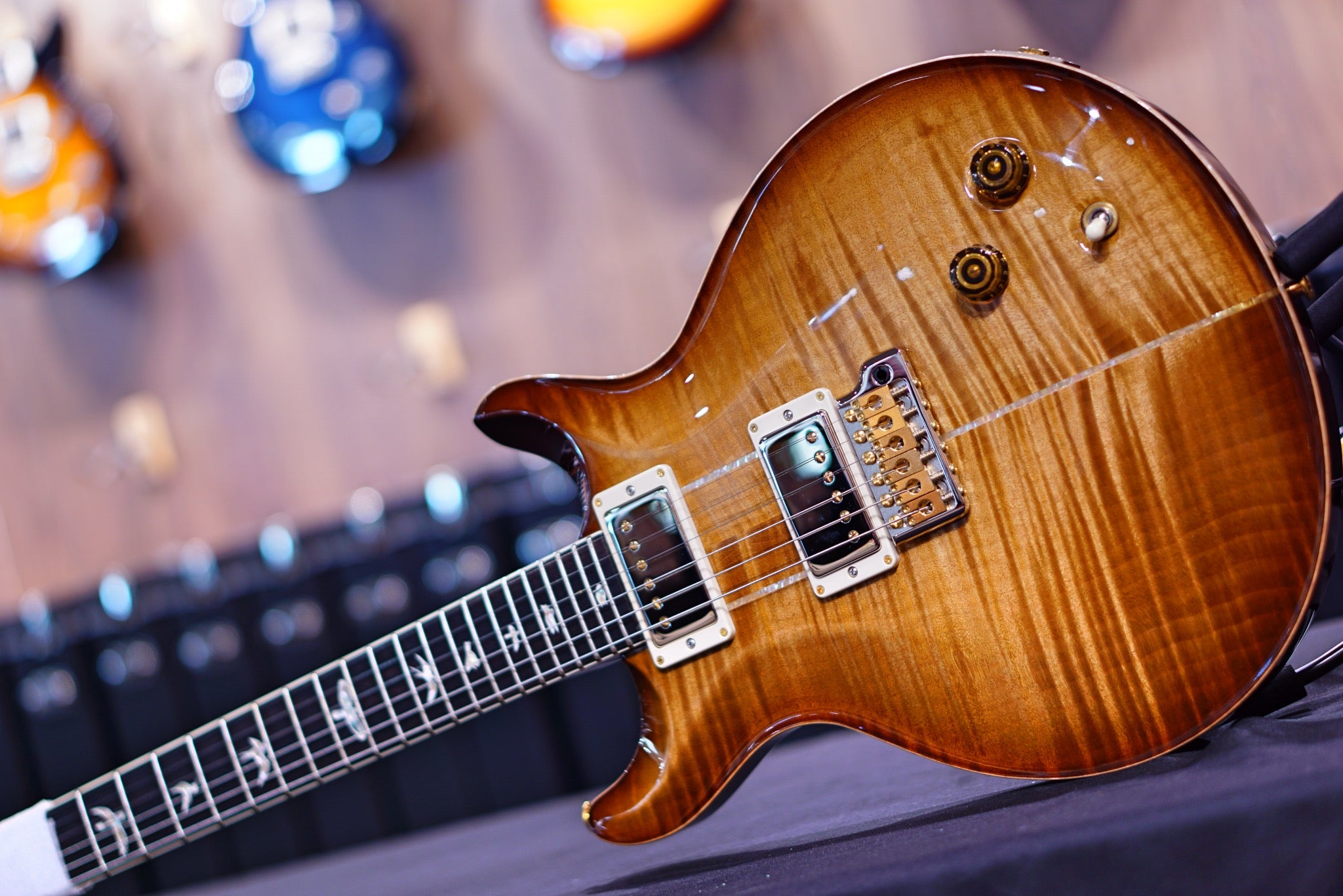 PRS Santana core run Copperhead Burst 10 top 0343800 - HIENDGUITAR PRS GUITAR